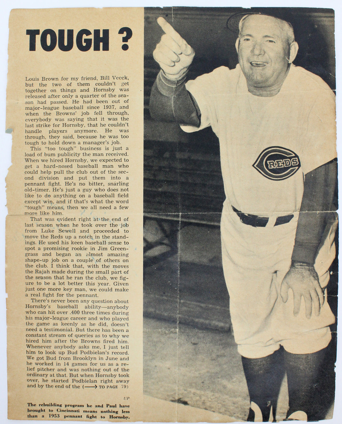 Yankees Mickey Mantle Authentic Signed 8x10 Color Magazine Page JSA #Z32939
