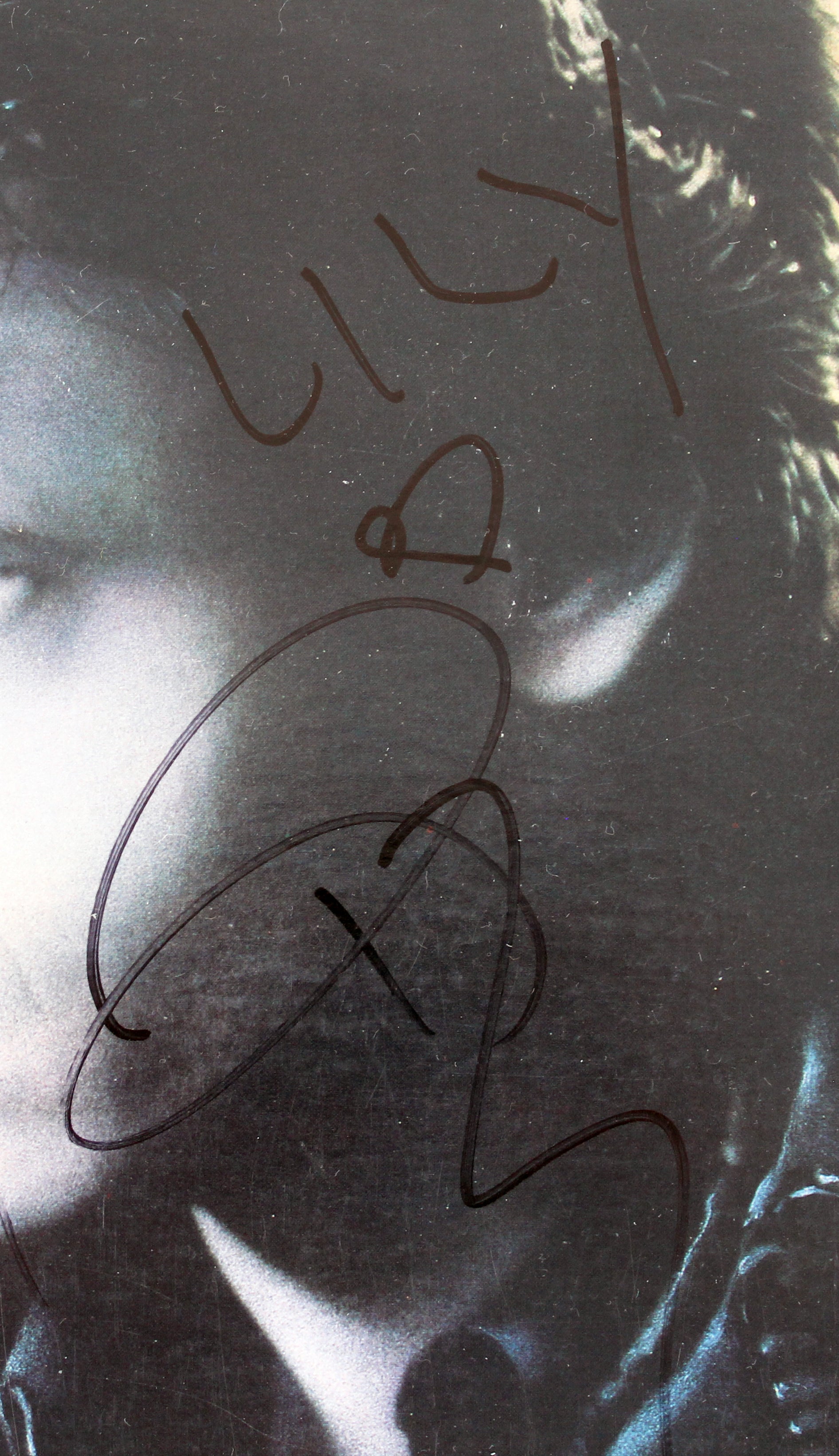 Rick Springfield "Lilly" Authentic Signed Hard To Hold Album Cover BAS #BG90695