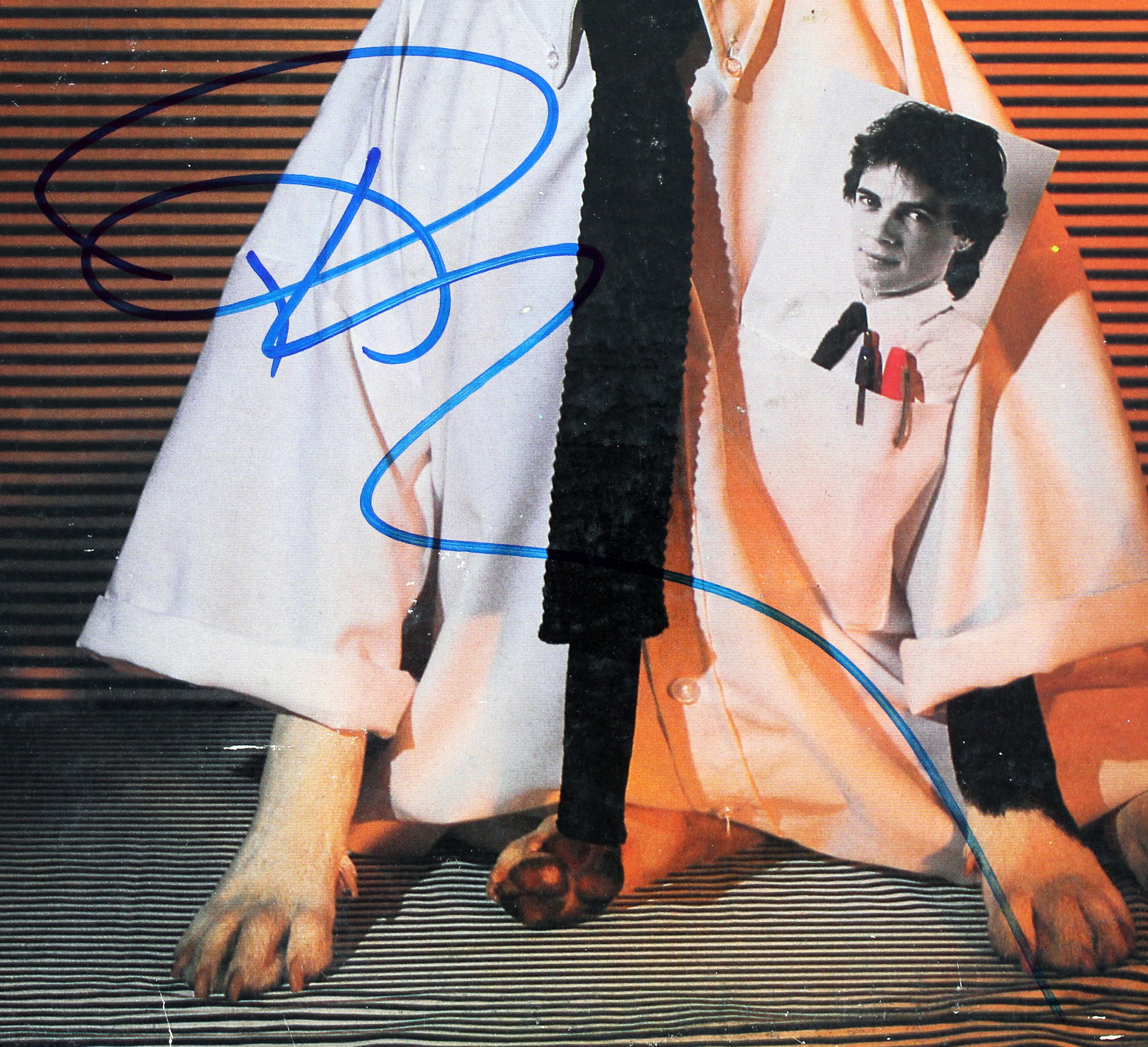 Rick Springfield Authentic Signed Working Class Dog Album Cover BAS #BG90696