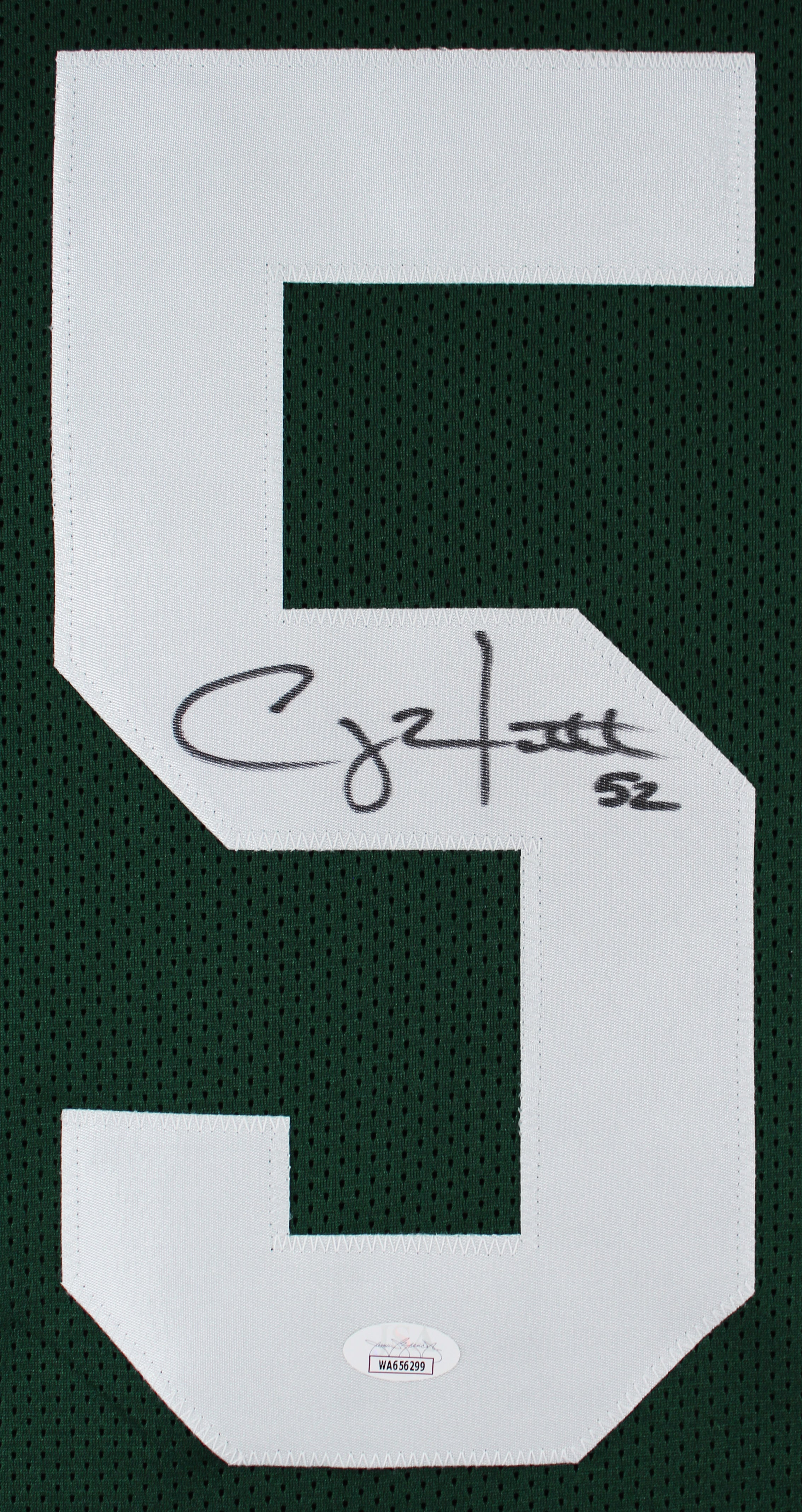 Clay Matthews III Authentic Signed Green Pro Style Jersey Autographed JSA