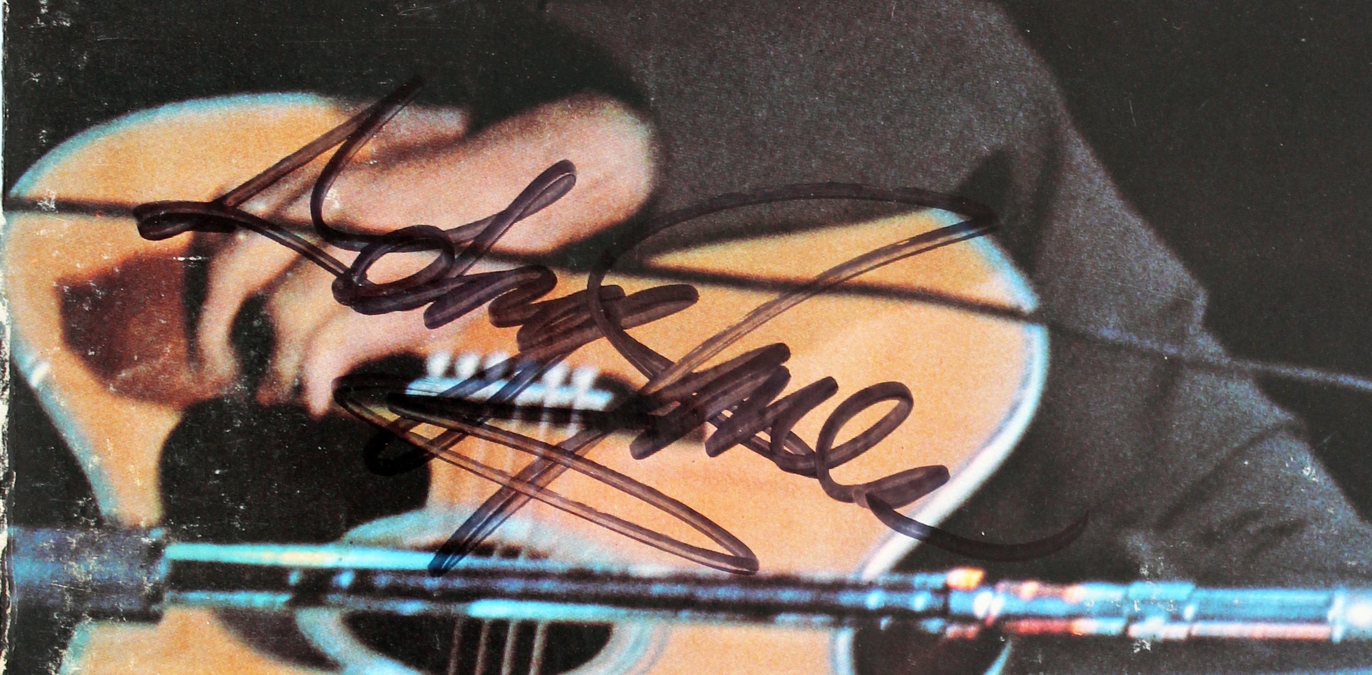 George Jones Authentic Signed Working Class Dog Album Cover BAS #BG90697