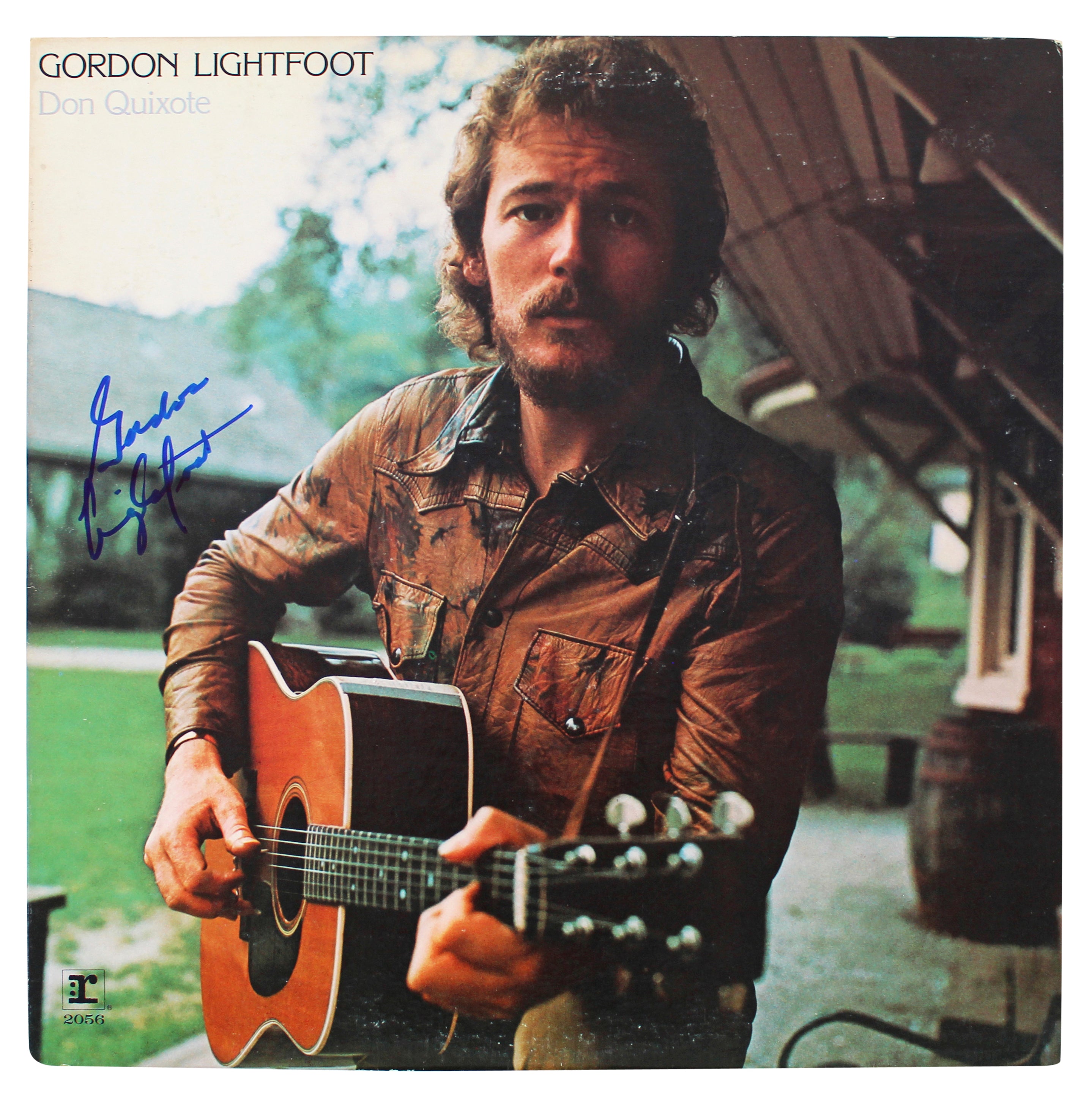 Gordon Lightfoot Authentic Signed Don Quixote Album Cover BAS #BG90669