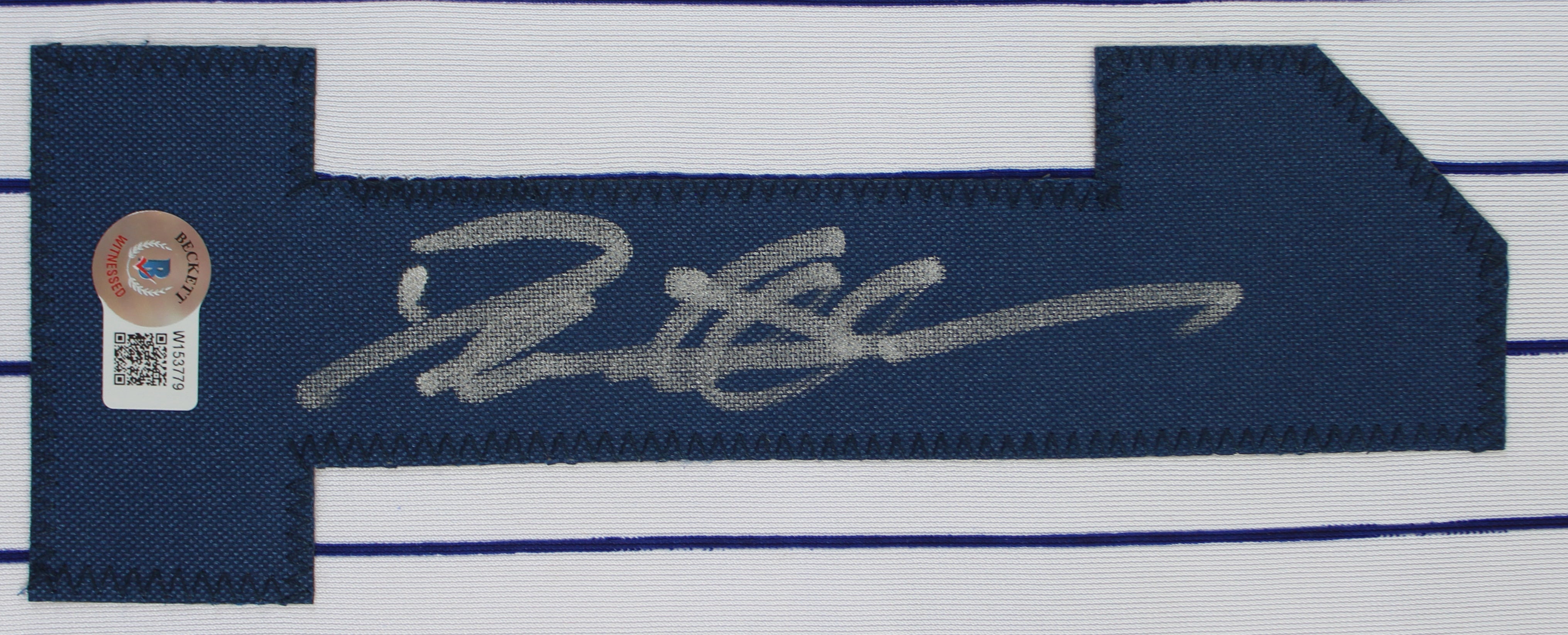 Deion Sanders Authentic Signed White Pro Style Jersey Autographed BAS Witnessed
