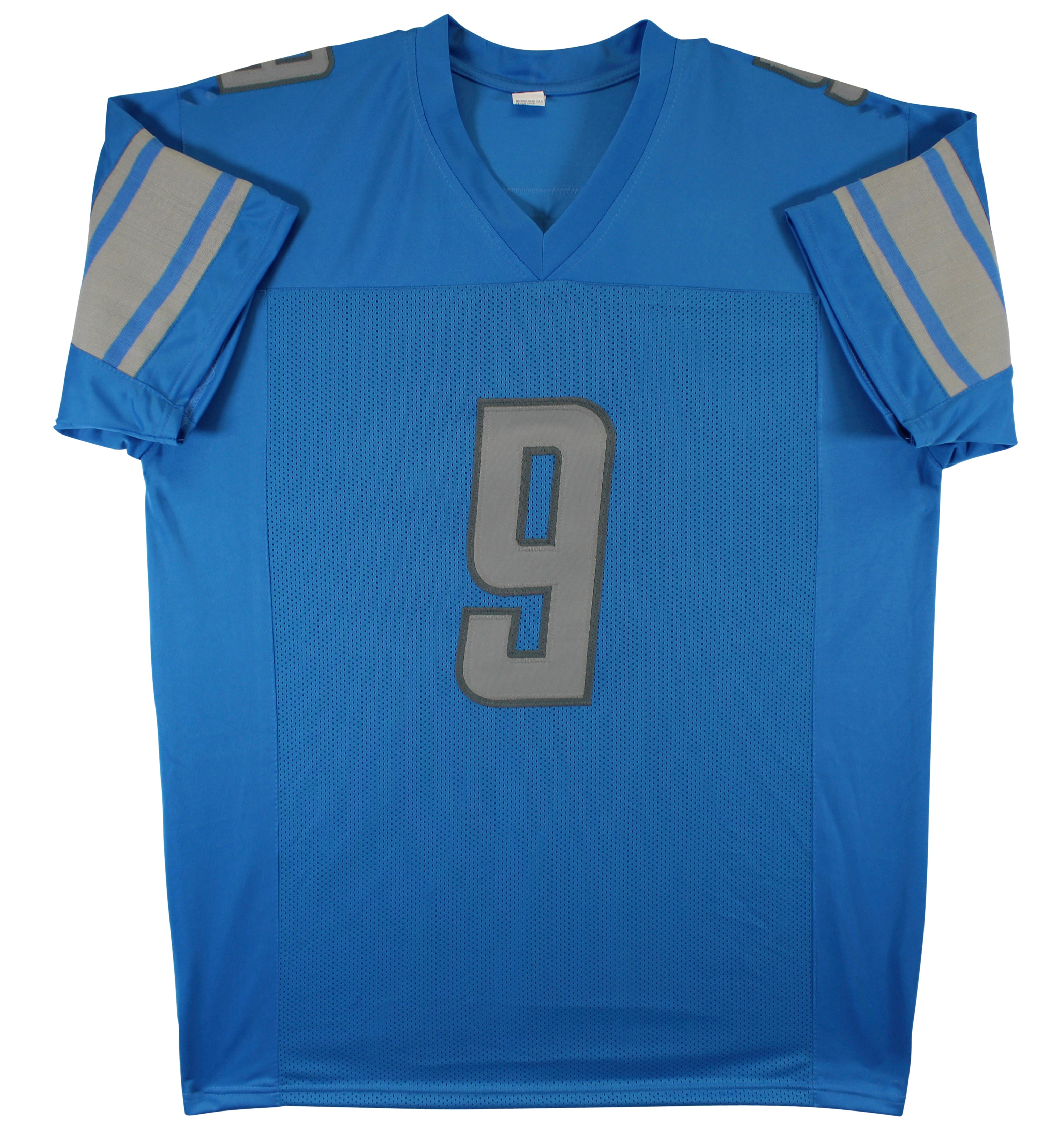 Jameson Williams Authentic Signed Blue Pro Style Jersey BAS Witnessed 2