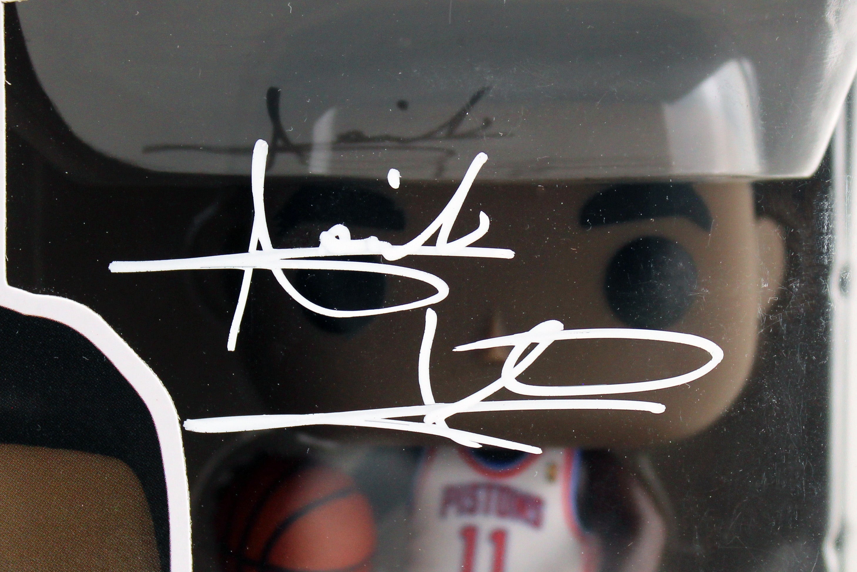Pistons Isiah Thomas Authentic Signed HWC #101 Funko Pop Vinyl Figure PSA Itp