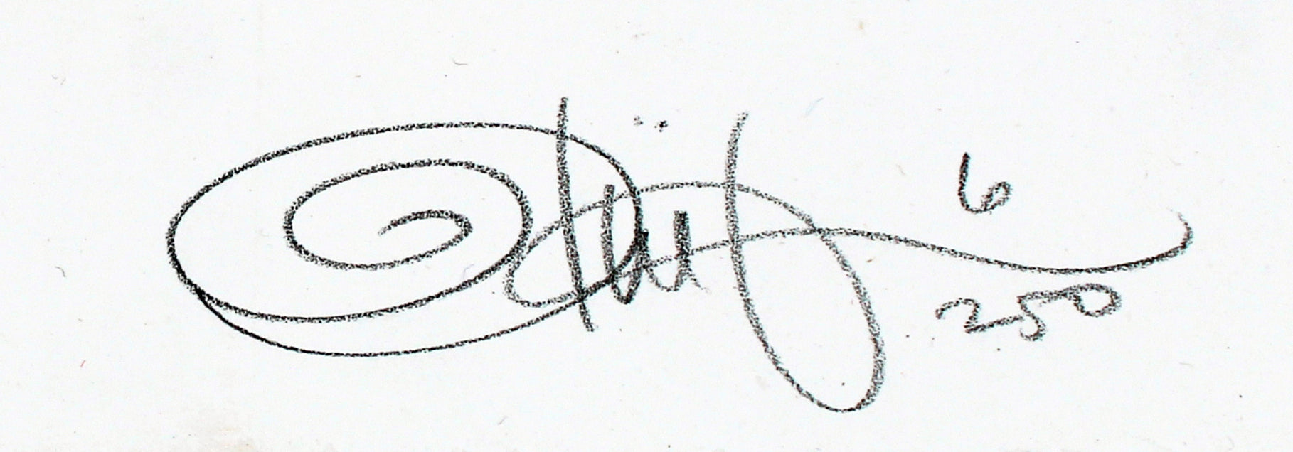Olivia De Berardinis Signed 9x12 Bettie Talks Lithograph LE #6/250 BAS #BA74087