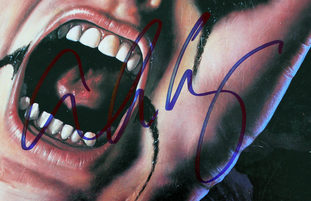 Alice Cooper Authentic Signed Raise Your Fist And Yell Album Cover BAS #BG83077