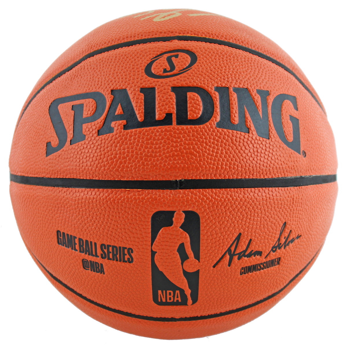 Lakers Shaquille O'Neal Signed Game Ball Series Basketball w/ Gold Sig BAS