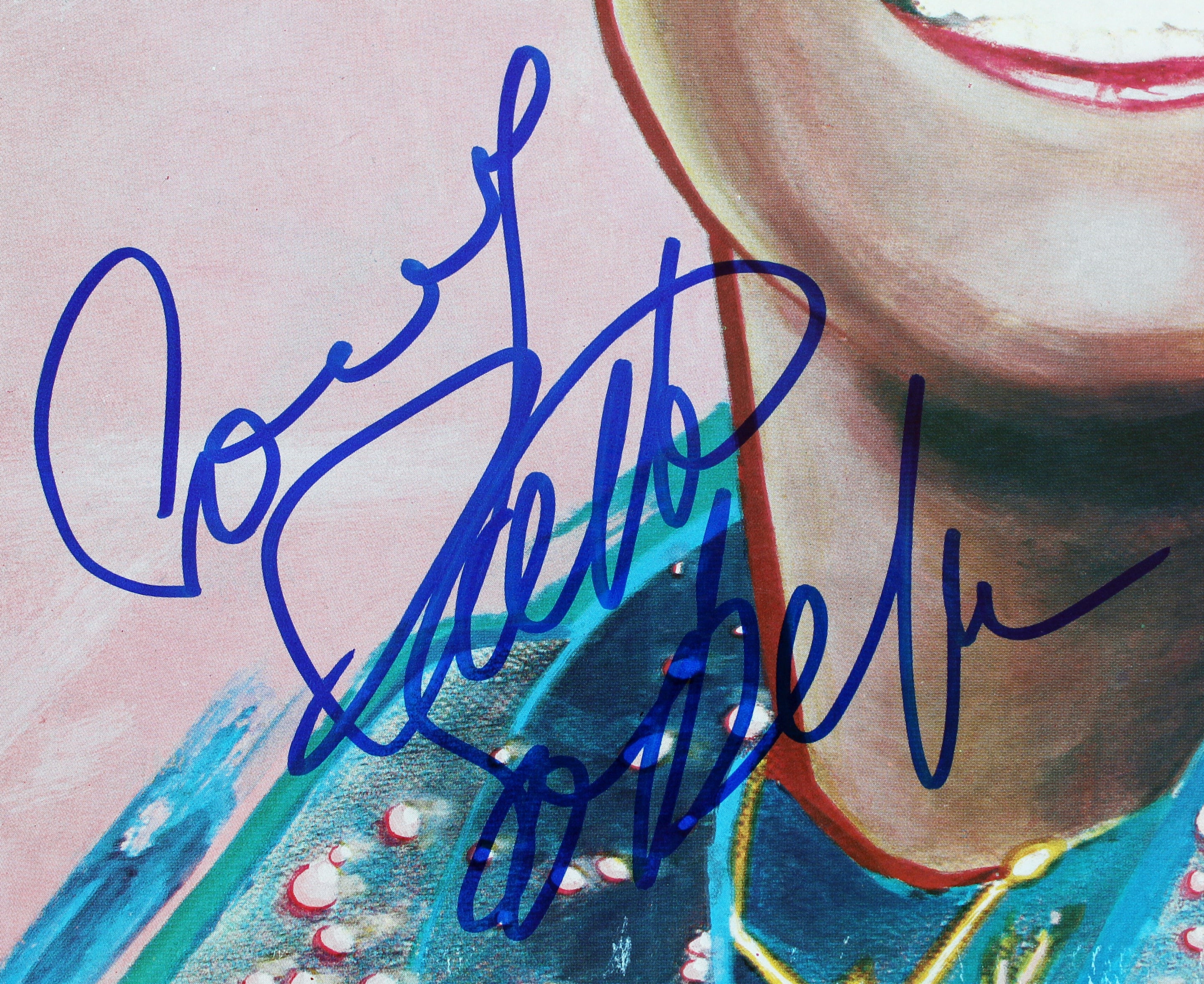 Patti LaBelle "Love" Authentic Signed Patti Album Cover Autographed BAS #BG83071