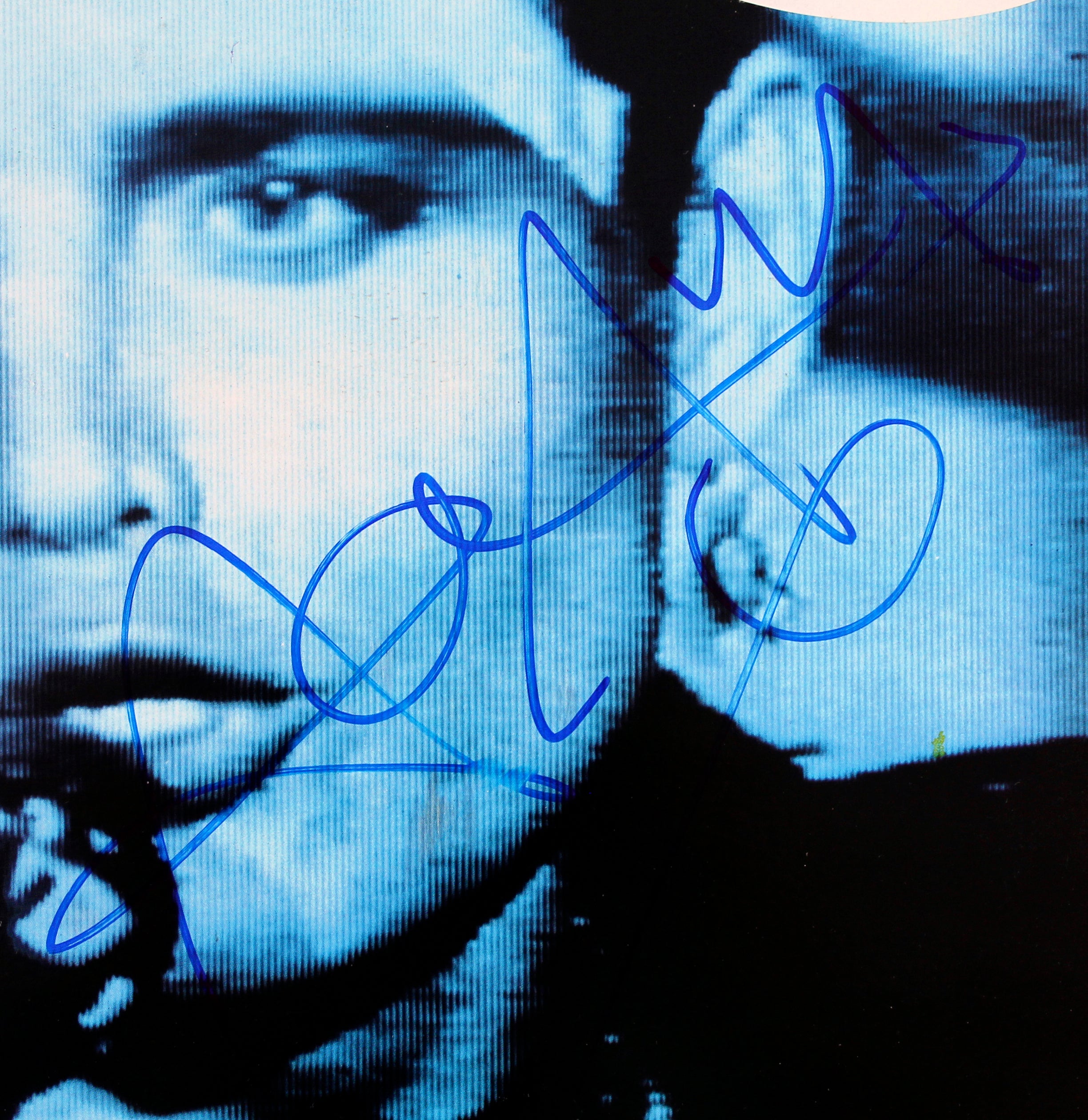 Adam Ant Authentic Signed Hits Album Cover Autographed BAS #BG83068