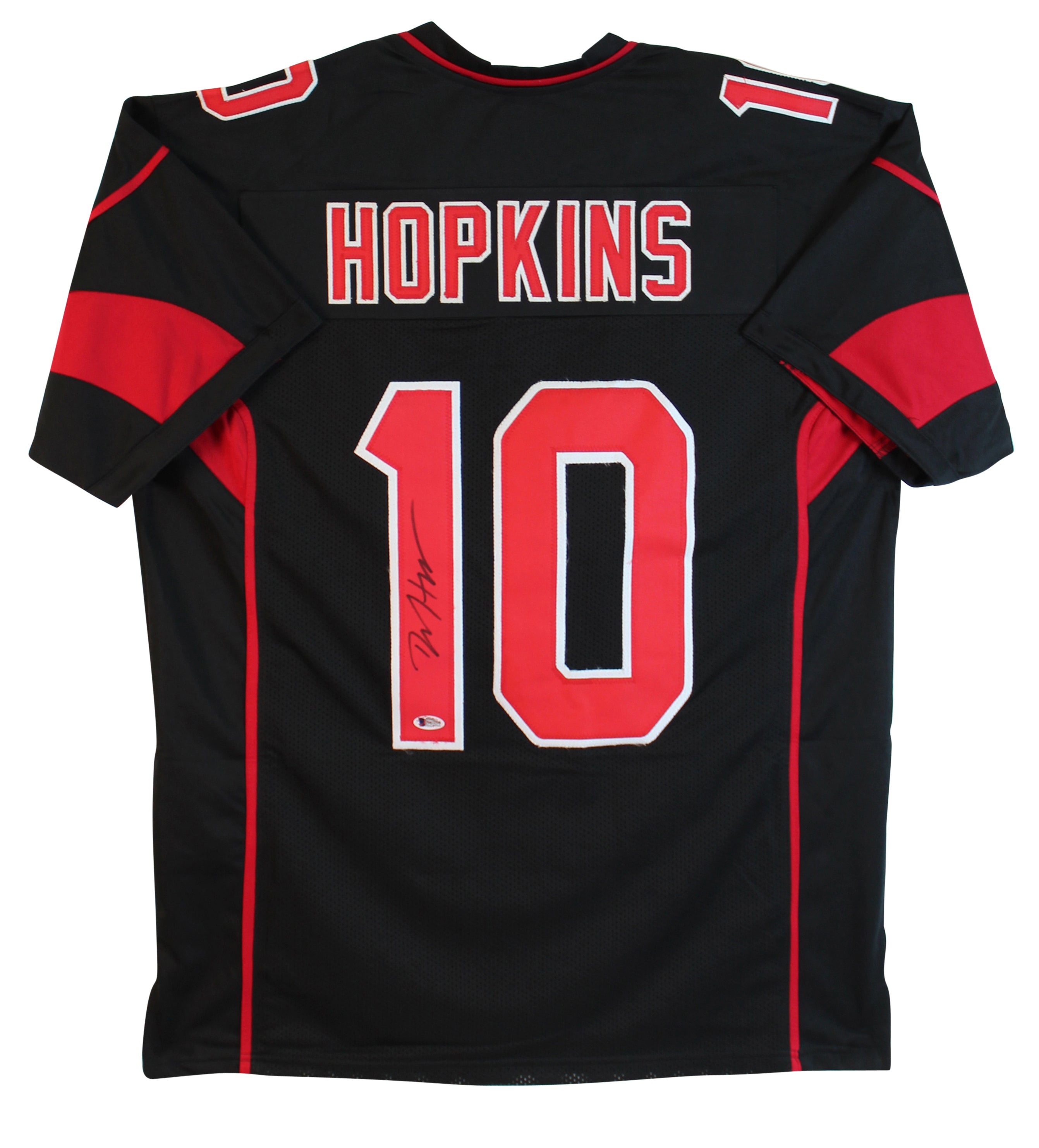 DeAndre Hopkins Authentic Signed Black Pro Style Jersey Autographed BAS Witness