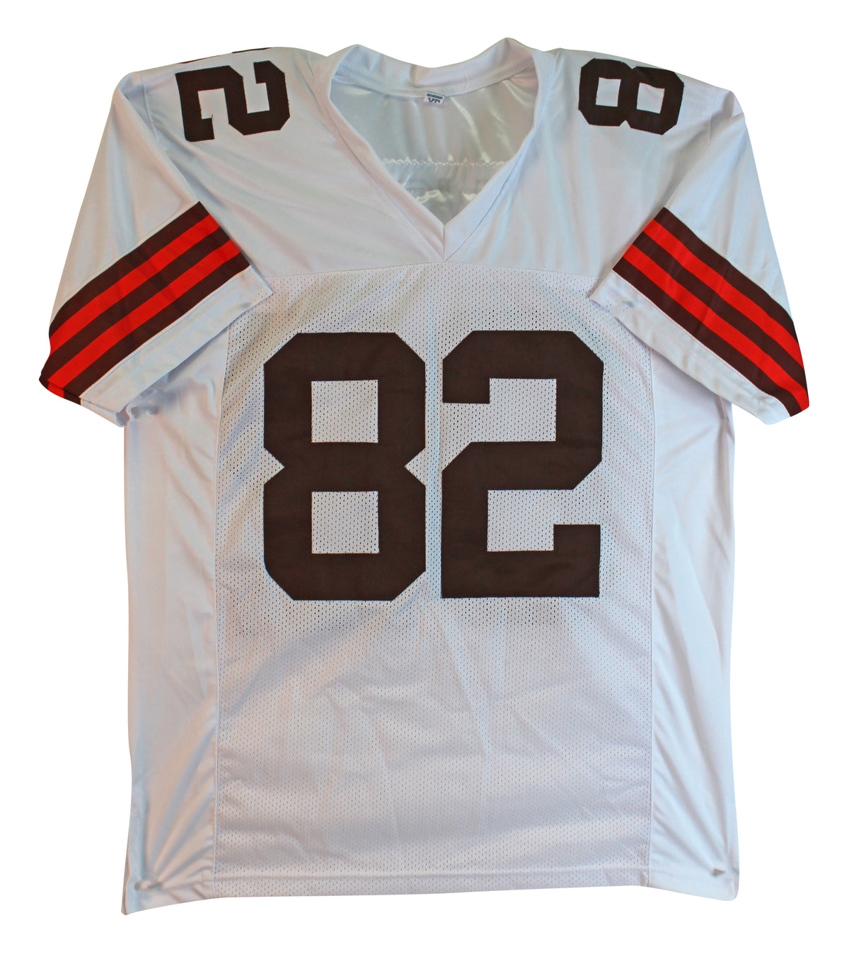 Ozzie Newsome Authentic Signed White Pro Style Jersey Autographed JSA Witness