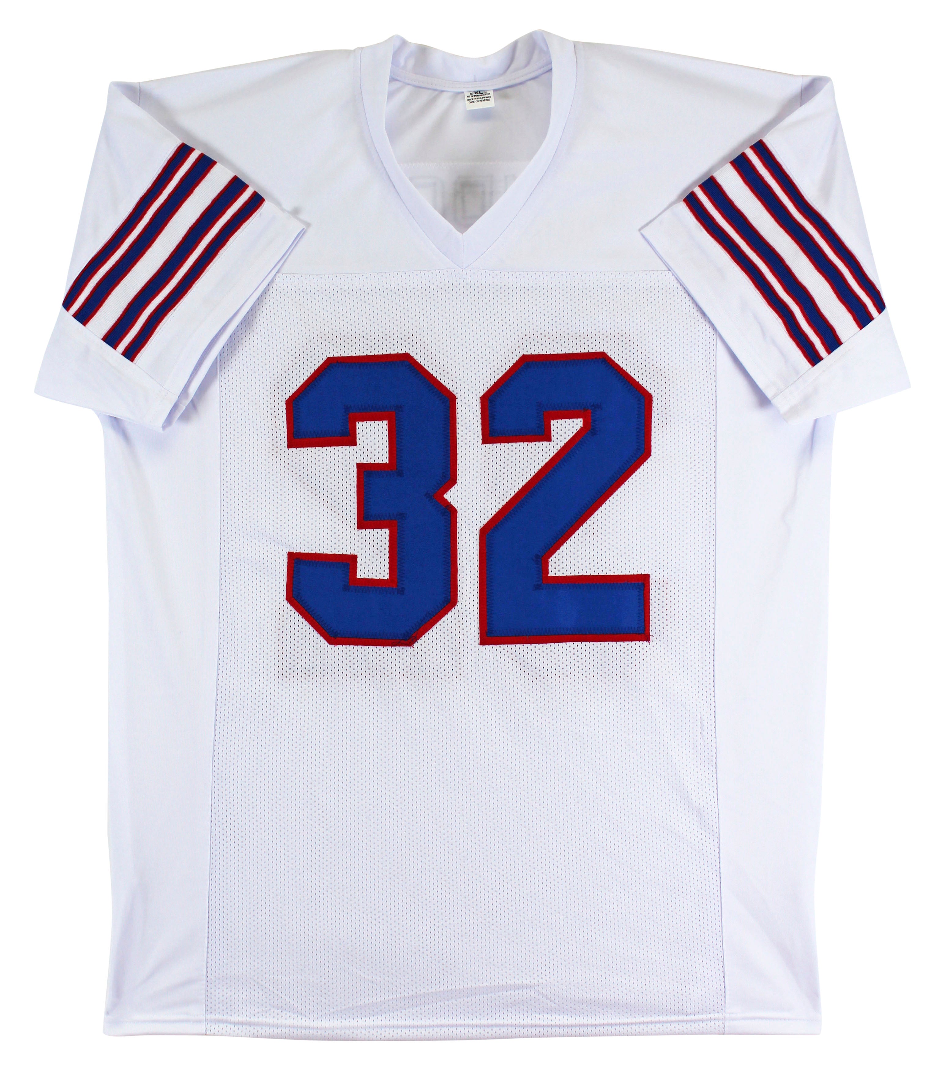O.J. Simpson "HOF 85" Authentic Signed White Pro Style Jersey BAS Witnessed