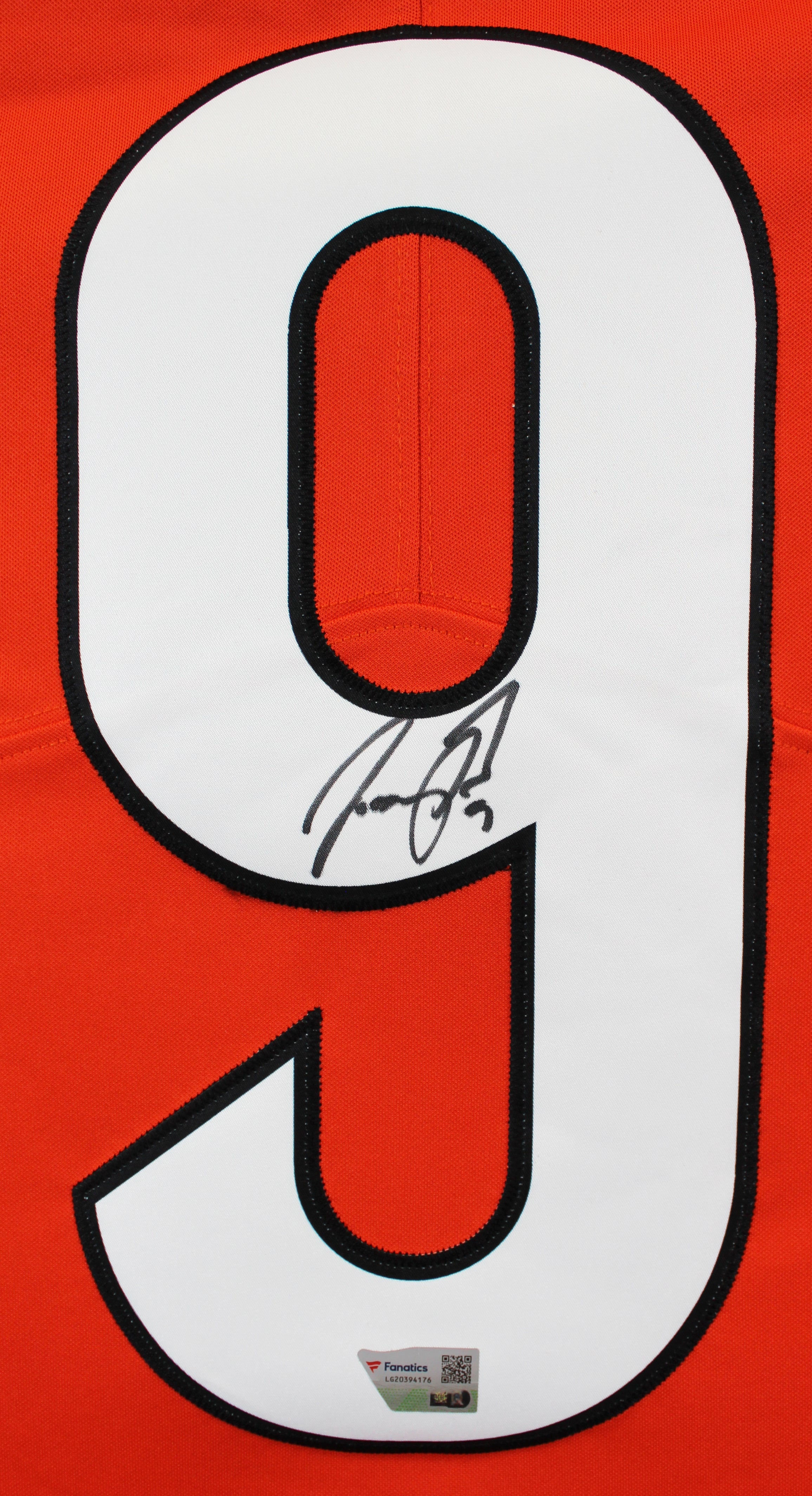 Bengals Joe Burrow Authentic Signed Orange Nike Limited Jersey Fanatics