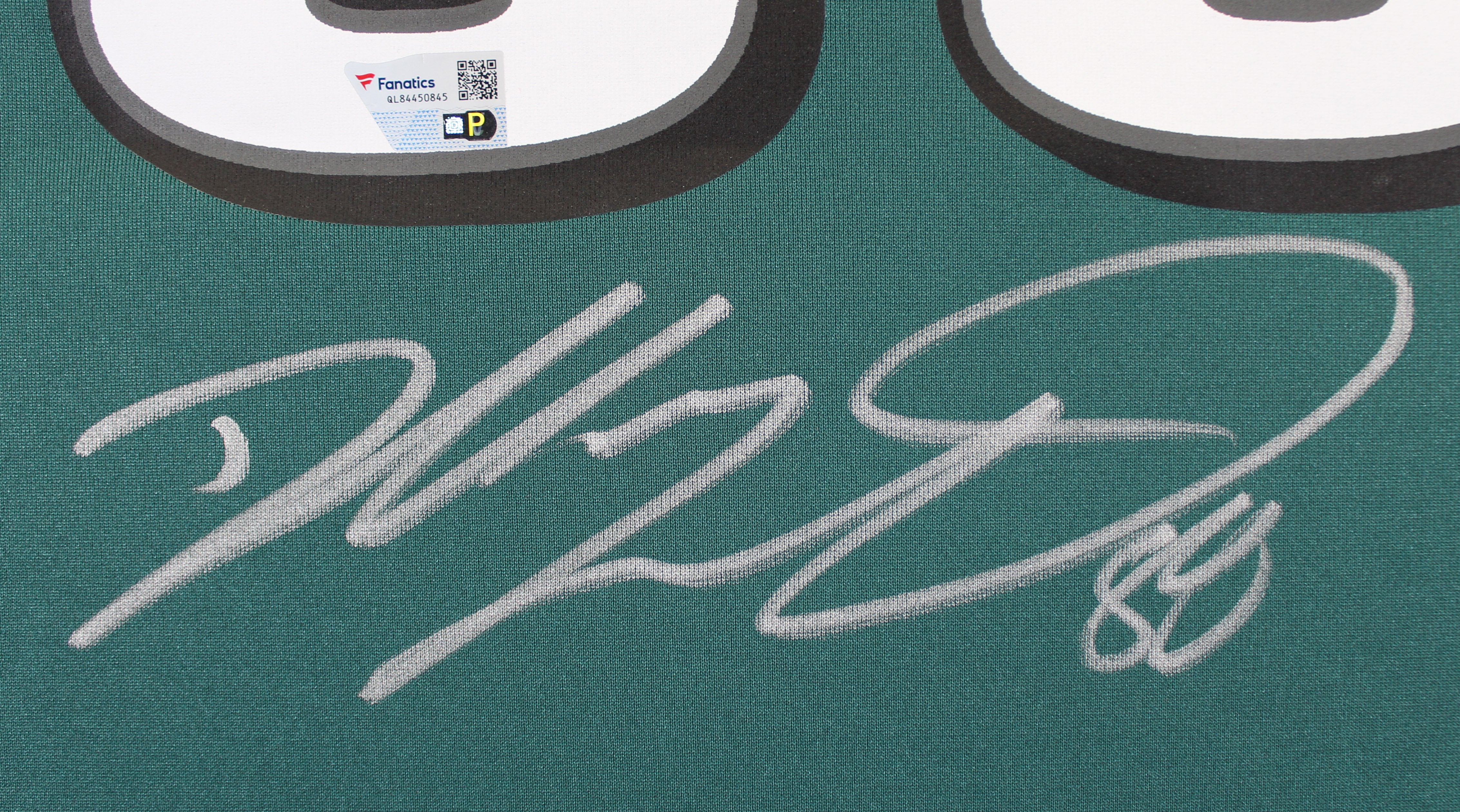 Eagles Dallas Goedert Authentic Signed Green Nike Game Jersey Fanatics