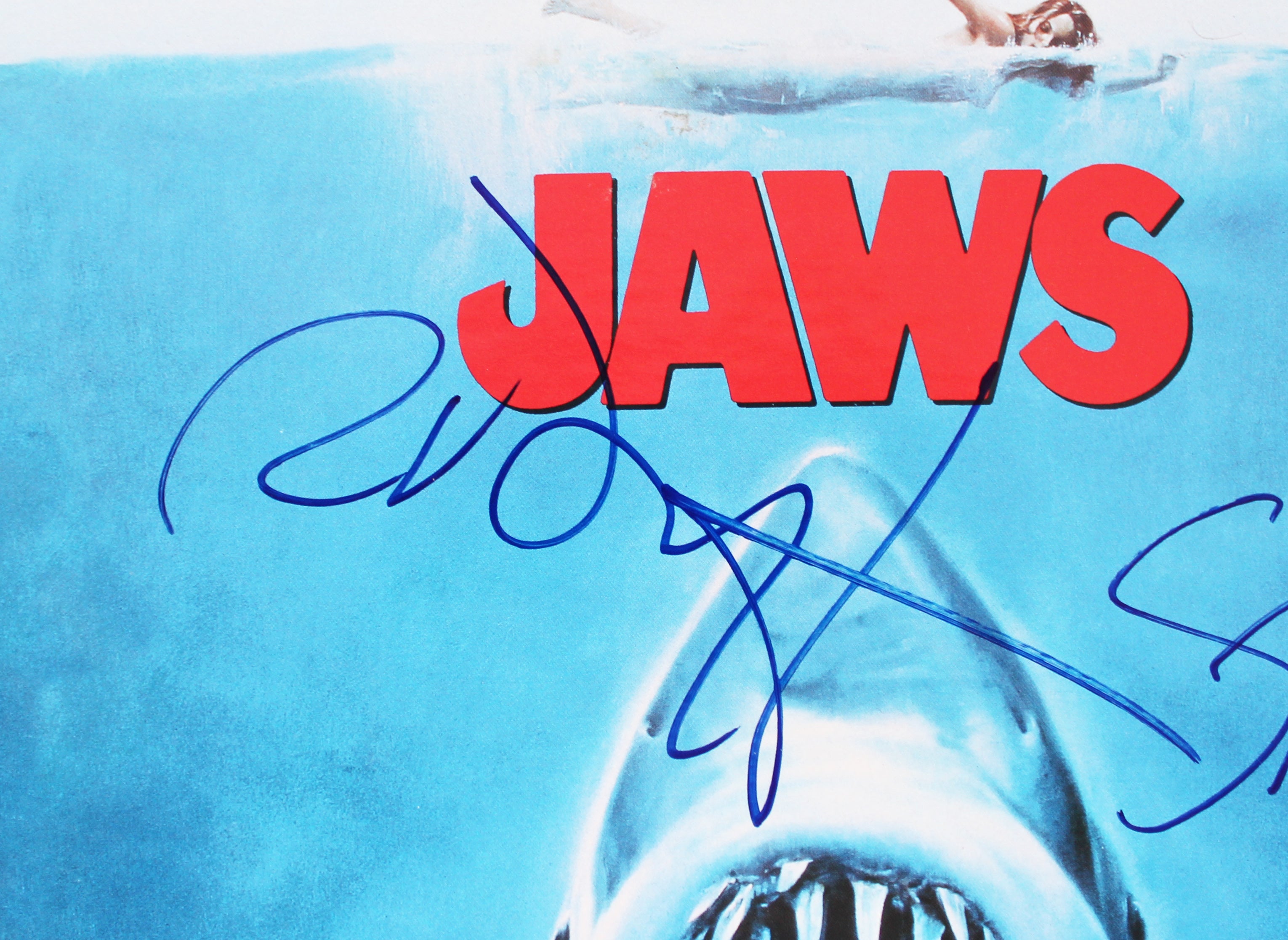 Steven Spielberg & Richard Dreyfuss Signed Jaws Laser Disc Box Set w/ Discs BAS