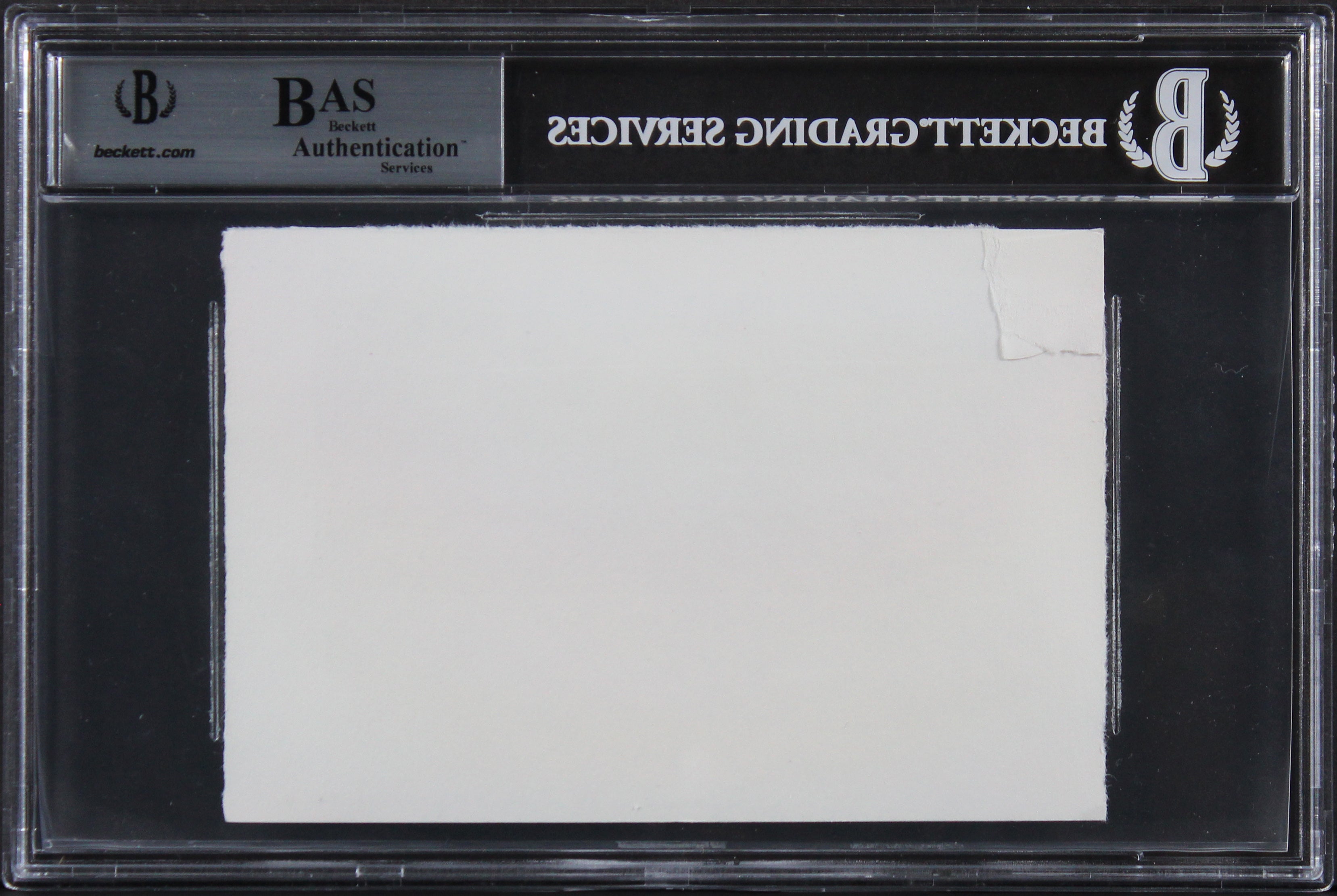 Ronald Reagan "With Appreciation" Authentic 1x7.5 Handwriting Sample BAS Slabbed