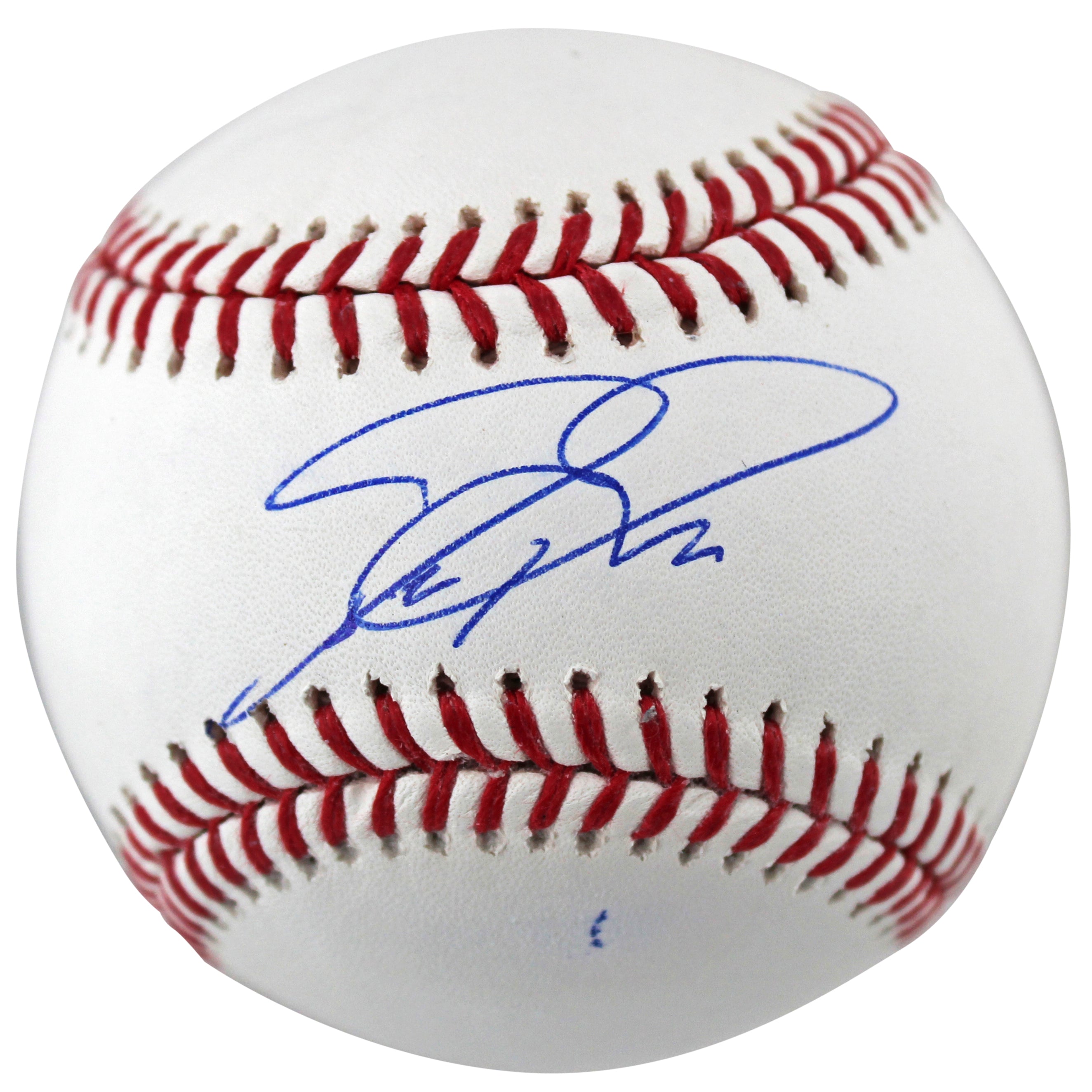 Giants Joc Pederson Authentic Signed Oml Baseball (Damaged) Fanatics #B532135