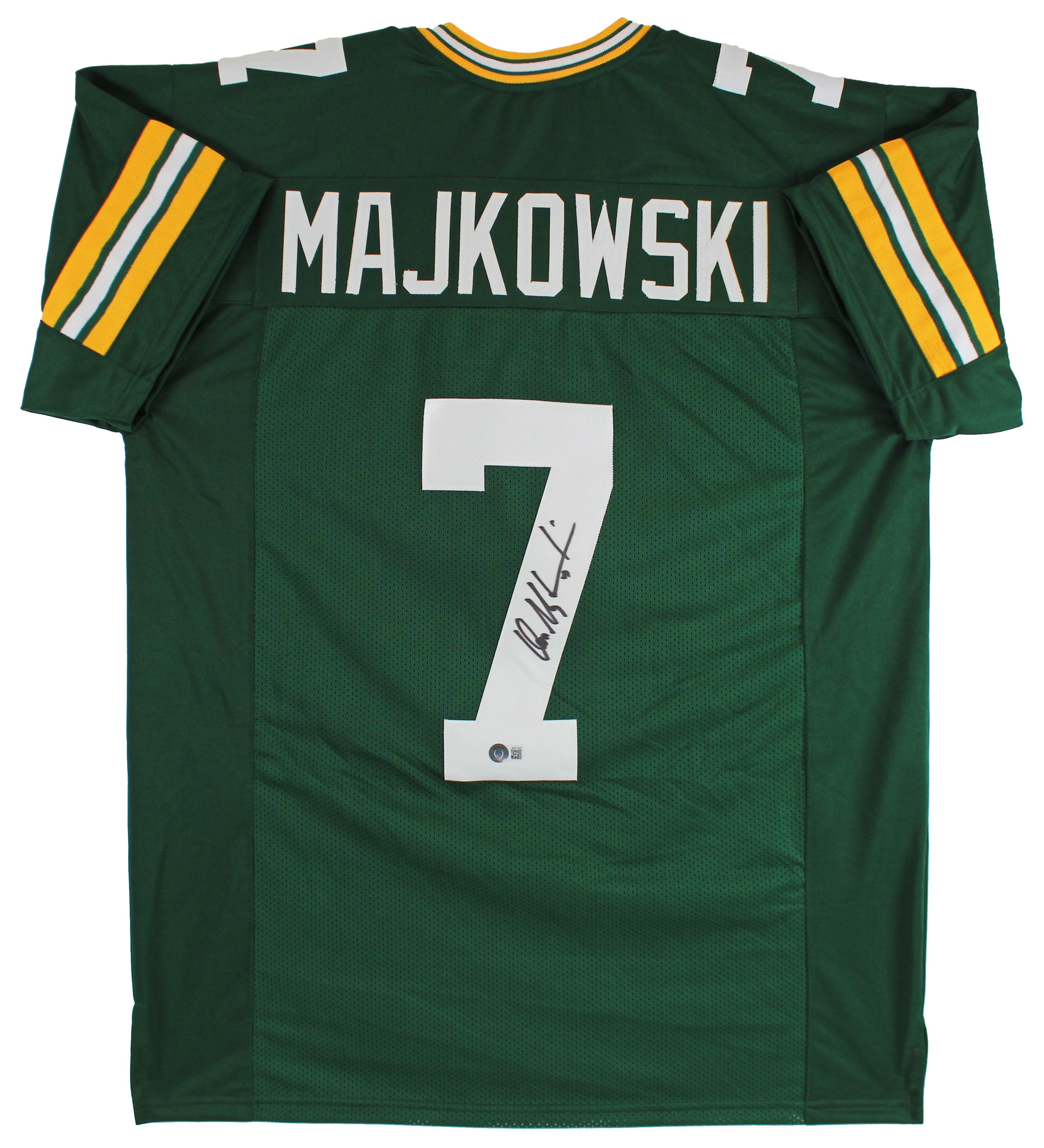 Don Majkowski Authentic Signed Green Pro Style Jersey Autographed BAS Witnessed