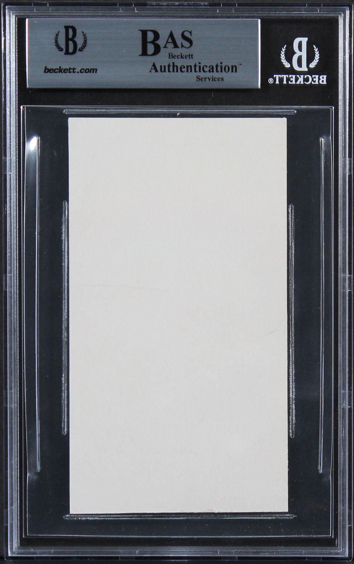 Paul McCartney Beatles "Cheers!" Authentic 2.85x5 Handwriting Sample BAS Slabbed