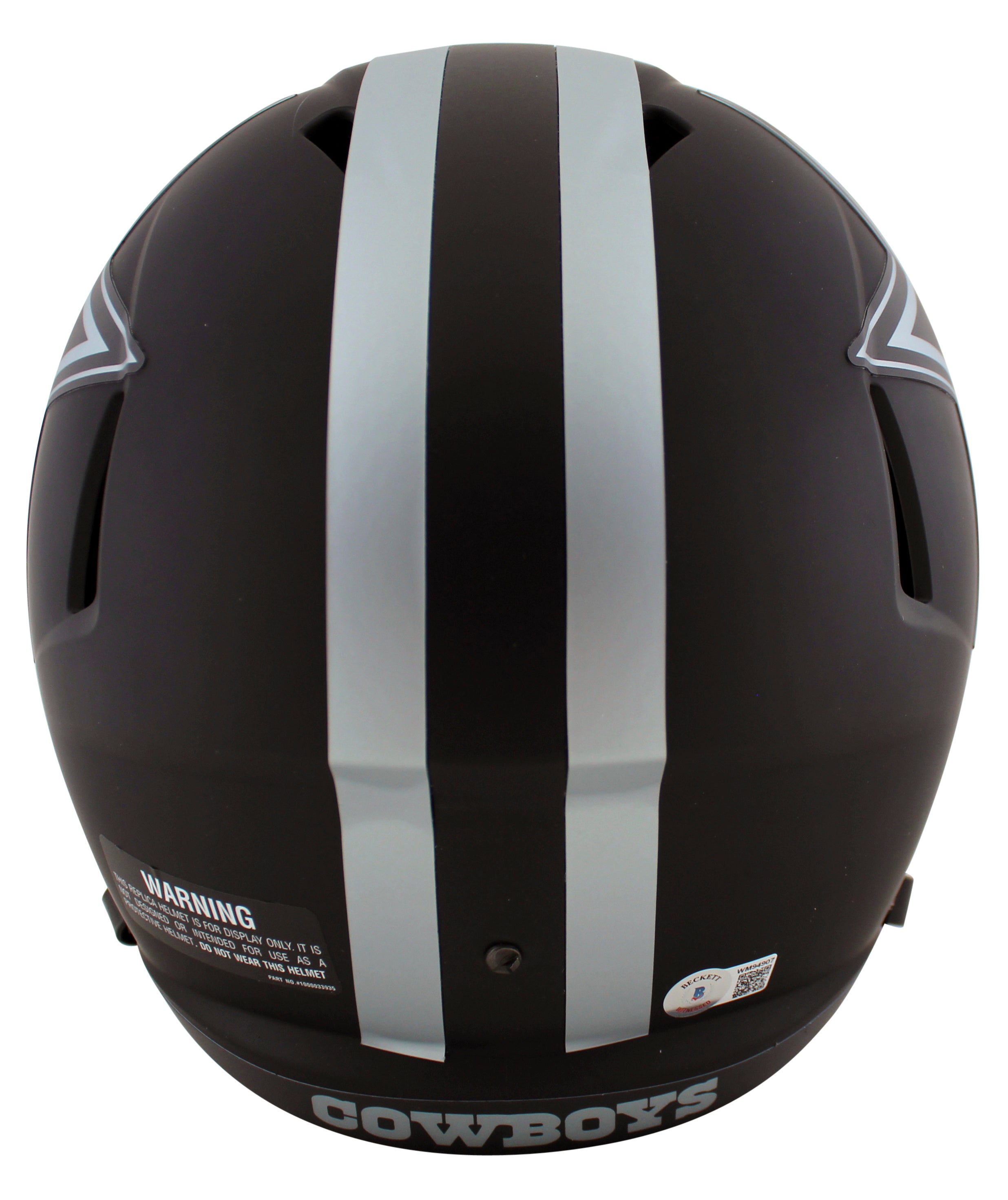 Cowboys Tony Dorsett Signed Eclipse Full Size Speed Rep Helmet BAS Witnessed