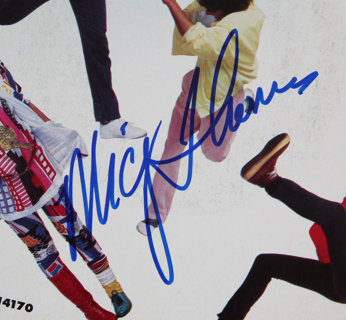 Mickey Thomas Starship Signed We Built This City 45 RPM Album Cover BAS #BG82342