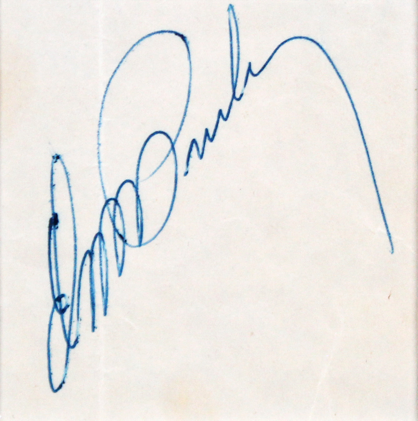 Elvis Presley Authentic Signed & Framed Cut Signature JSA #YY84419