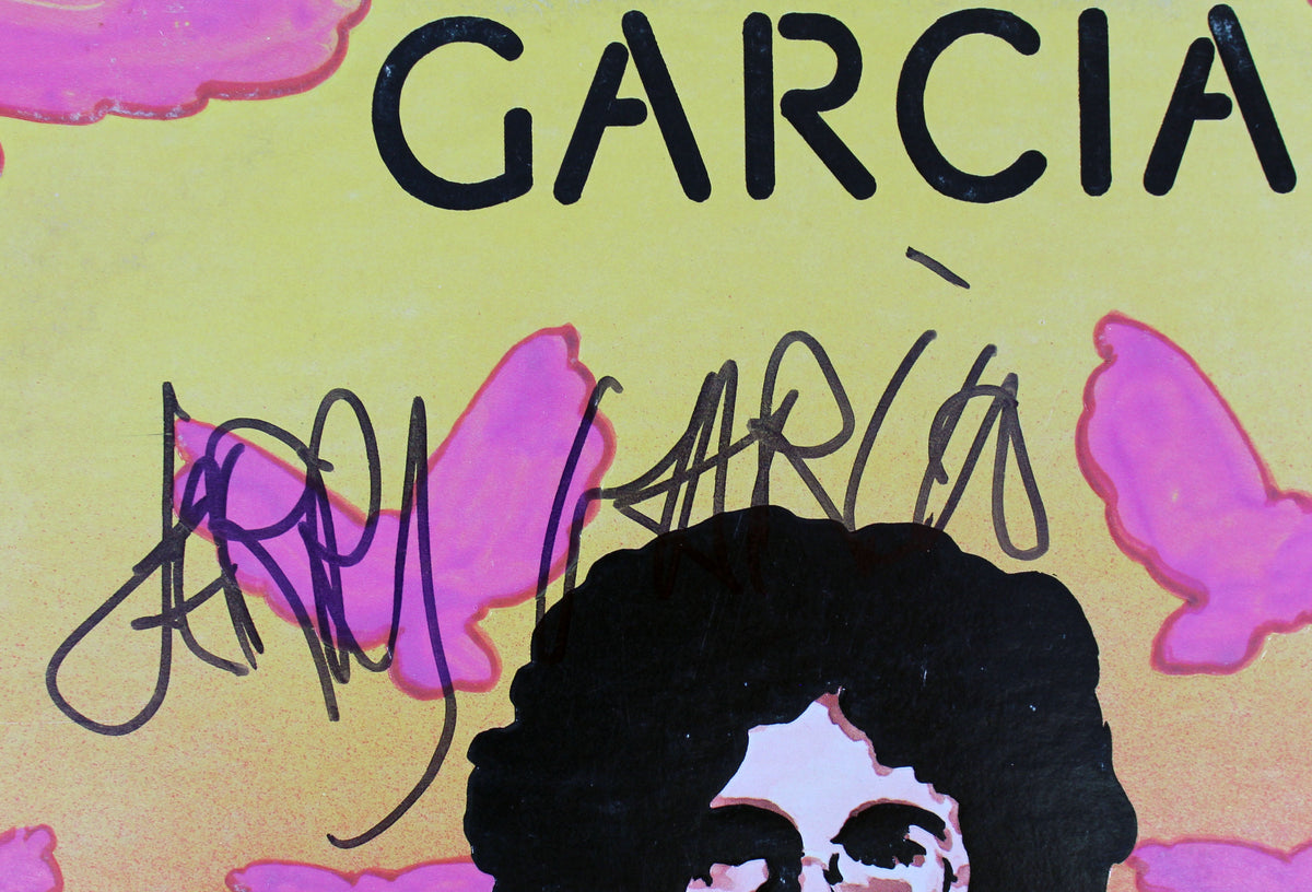 Jerry Garcia Authentic Signed Self Titled Album Cover Autographed JSA #XX60007