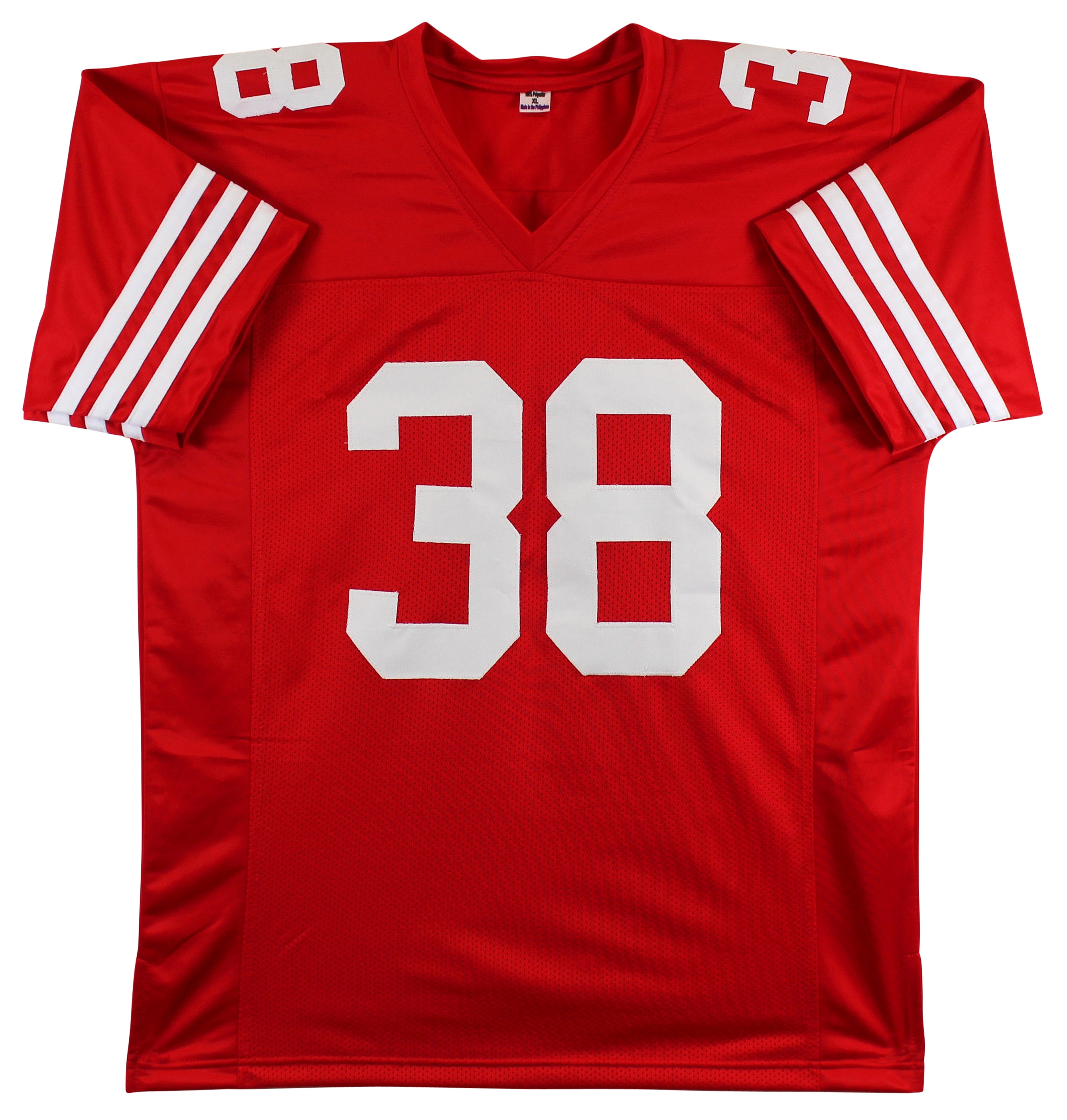 Deommodore Lenoir Authentic Signed Red Pro Style Jersey Autographed BAS Witness