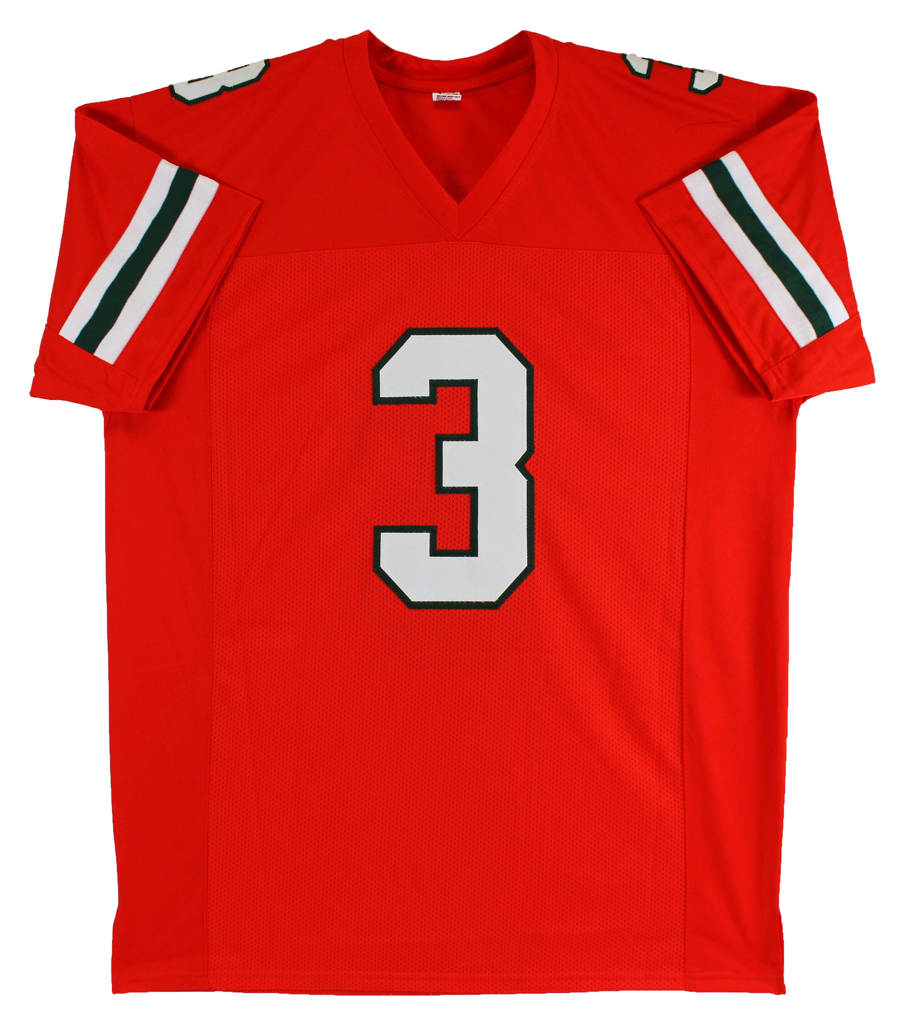 Miami Frank Gore Authentic Signed Orange Pro Style Jersey BAS Witnessed