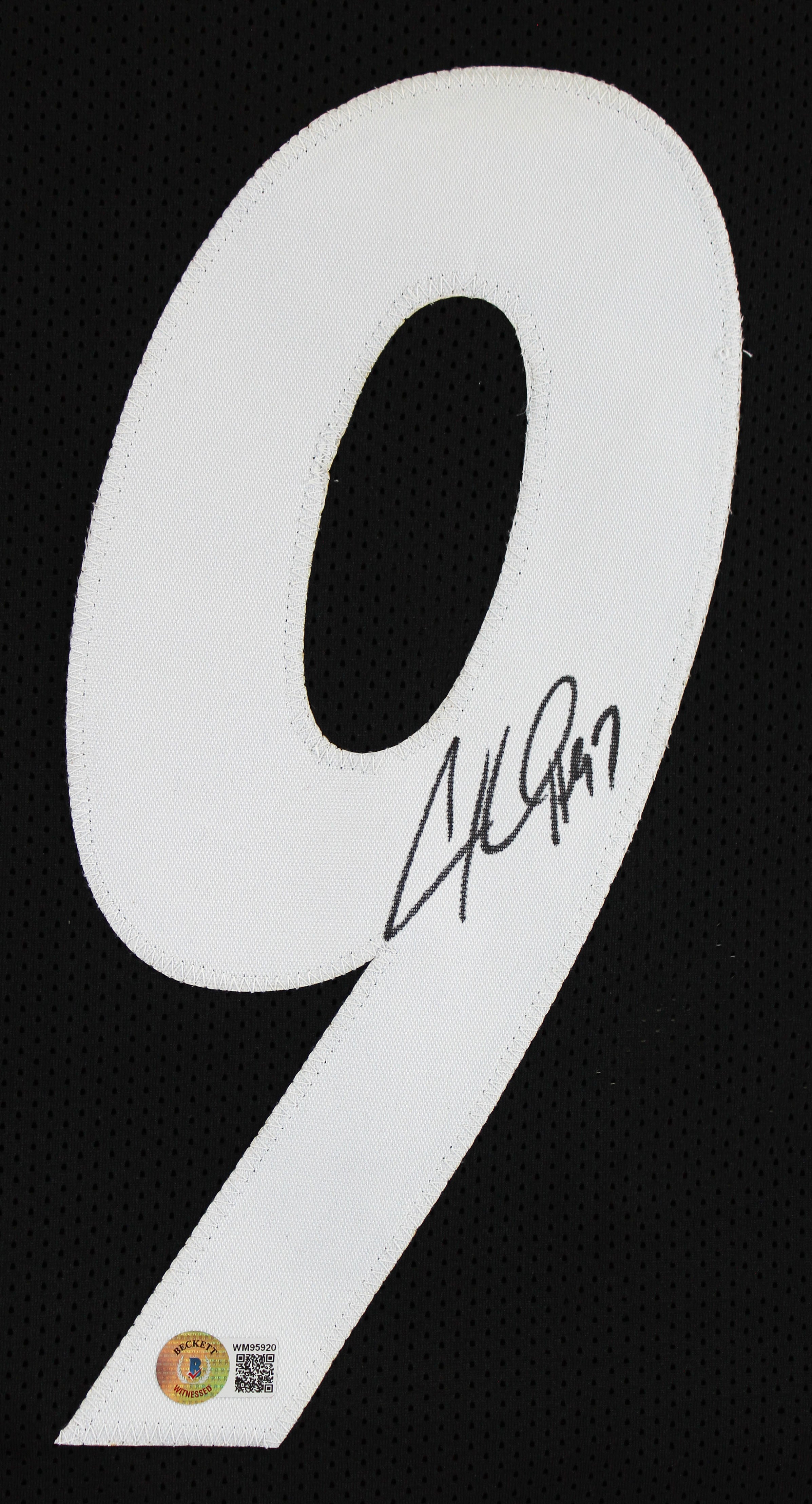 Cam Heyward Authentic Signed Black Pro Style Jersey Autographed BAS Witnessed