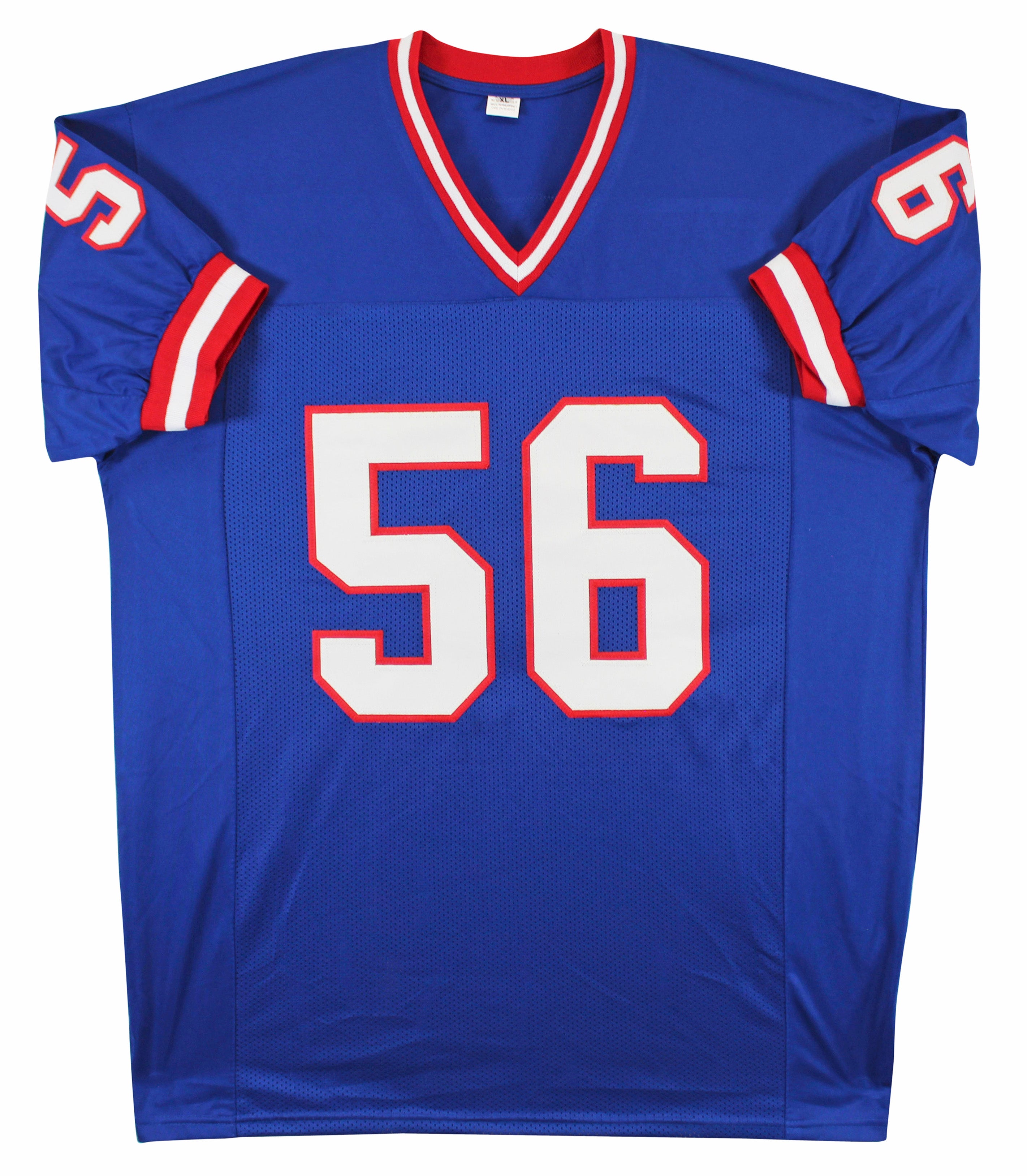 Lawrence Taylor Authentic Signed Blue Pro Style Jersey BAS Witnessed #2W065474