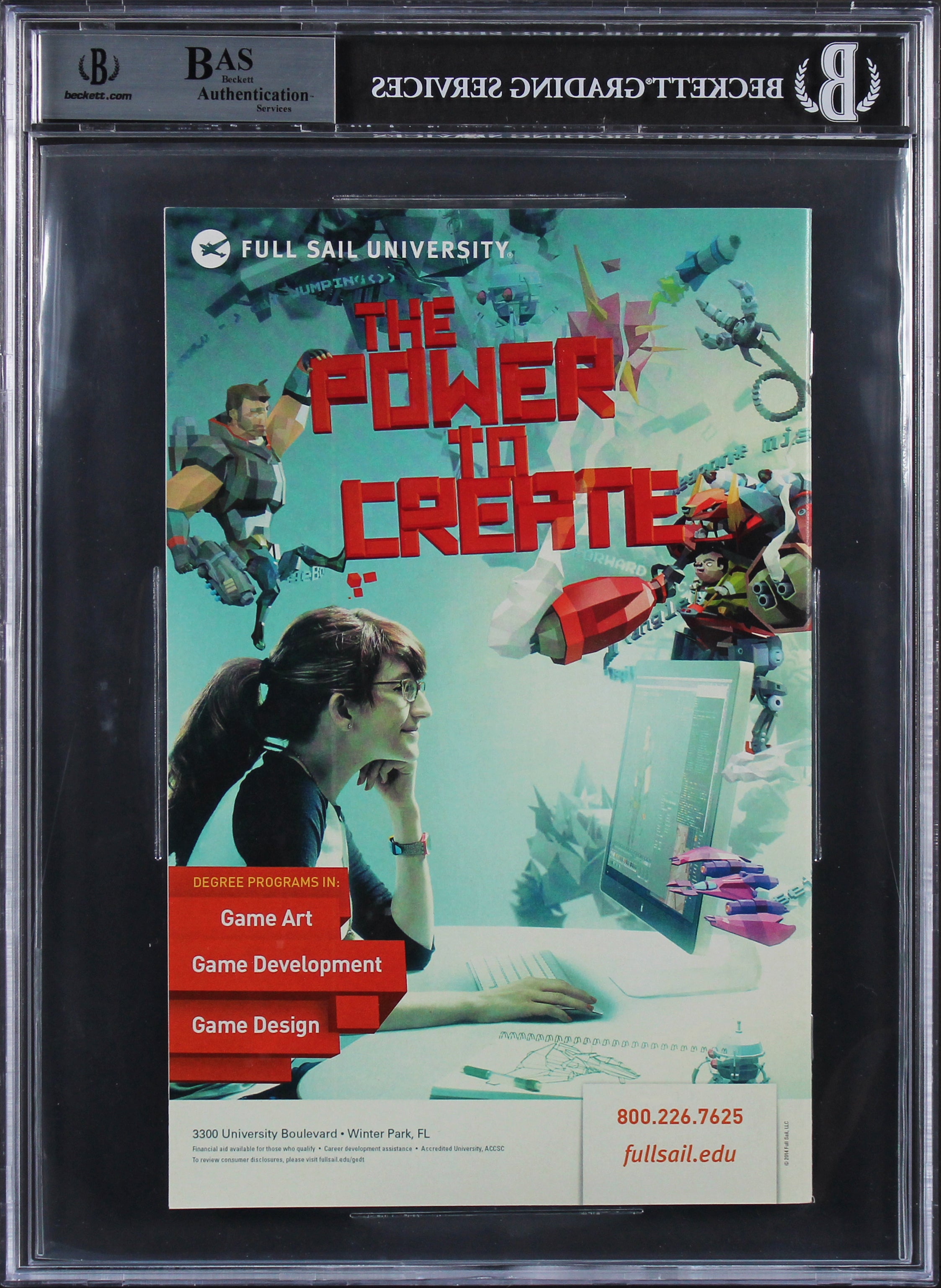 Stan Lee & Skottie Young Excelsior! Signed Rocket Raccoon 001 Var Comic BAS Slab