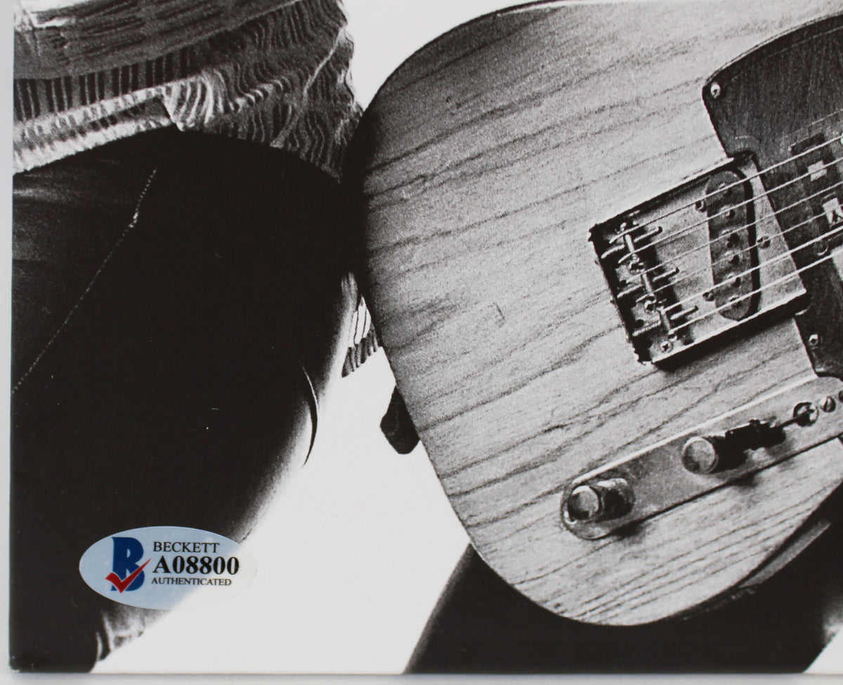 Bruce Springsteen Authentic Signed Born To Run Album Cover W/ Vinyl BAS #A08800