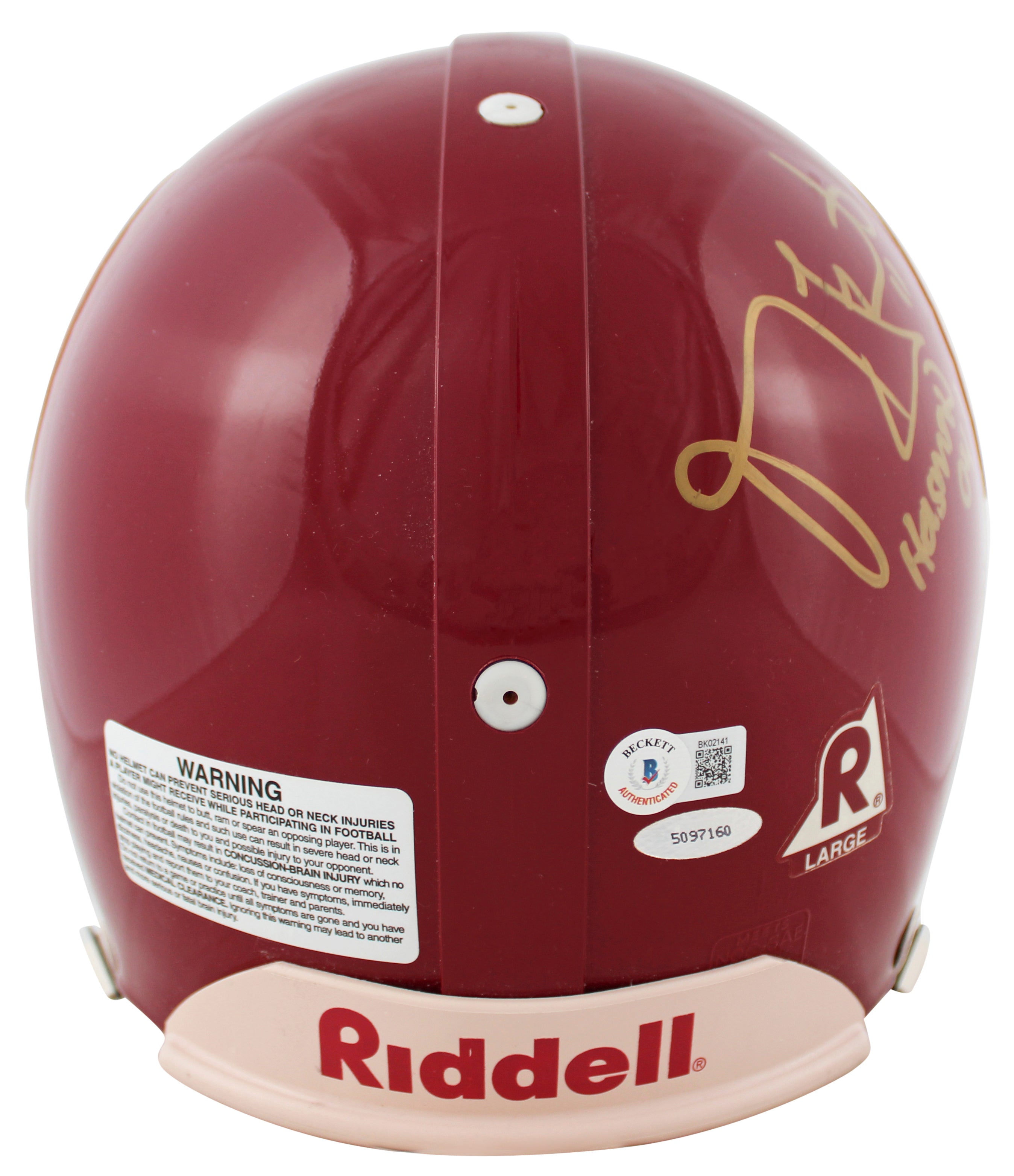 USC Reggie Bush & Matt Leinart Signed Full Size Proline Helmet BAS #BK02141