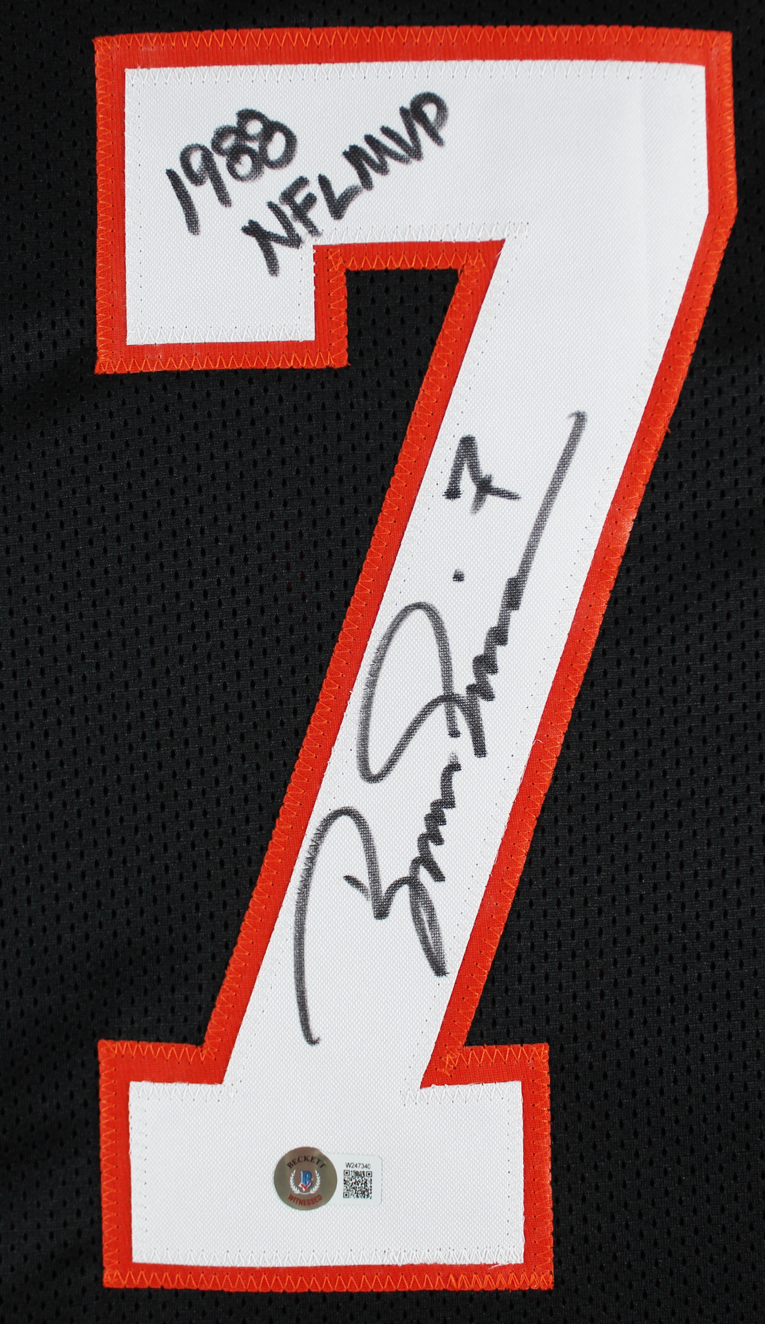 Boomer Esiason "1988 NFL MVP" Authentic Signed Black Pro Style Jersey BAS Wit