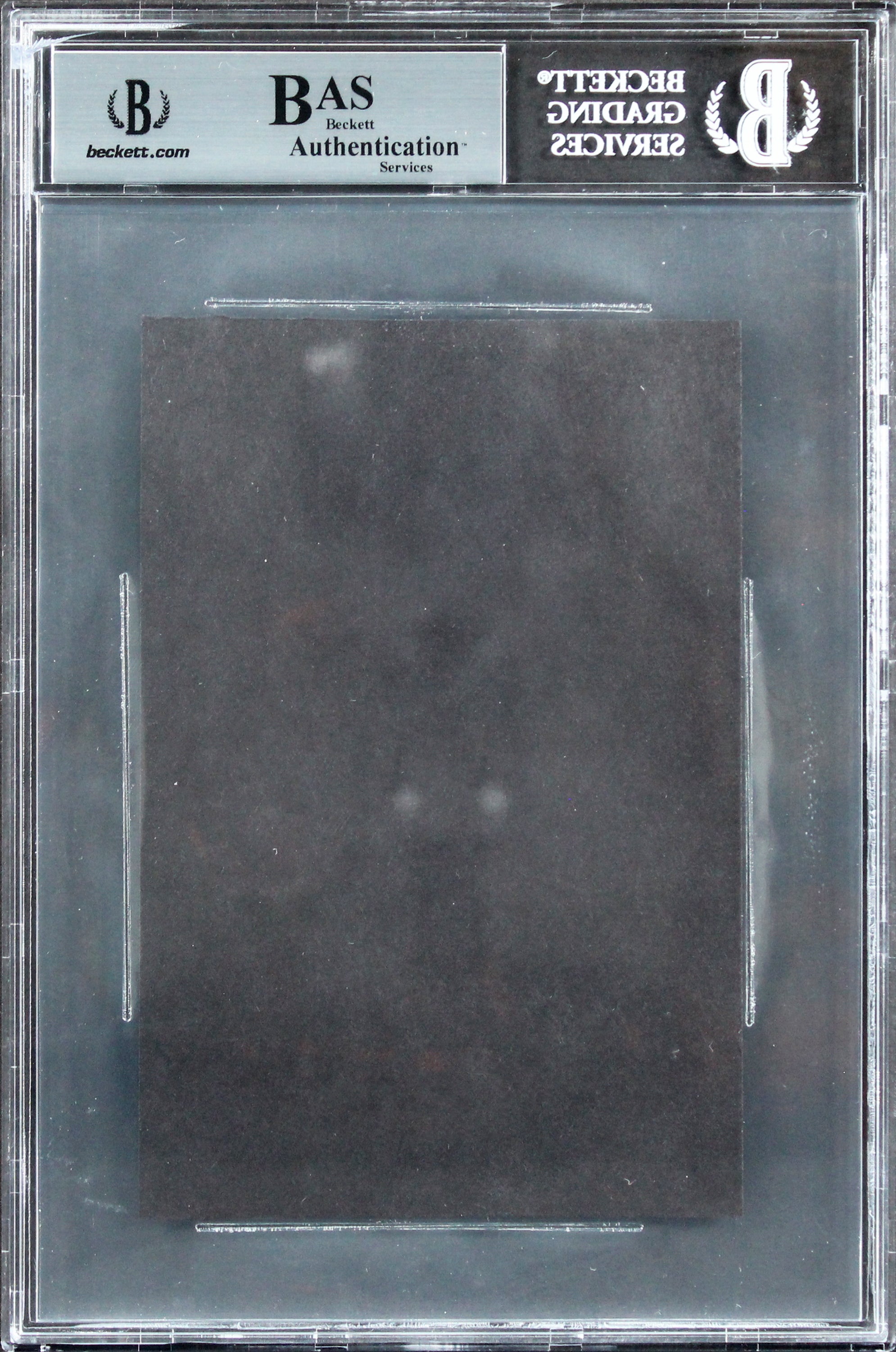 Neil Armstrong Apollo 11 Authentic Signed 2.75x3.5 Cut Signature BAS Slabbed