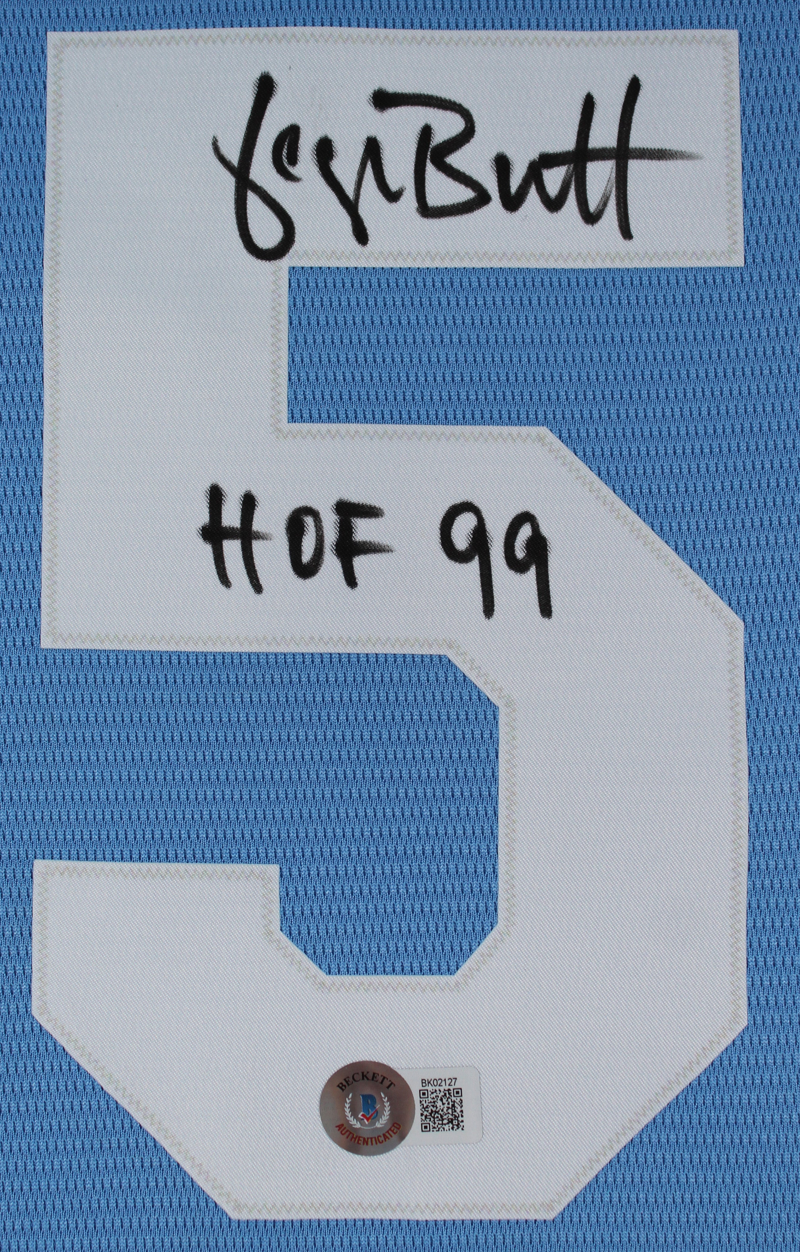 Royals George Brett "HOF 99" Authentic Signed Blue Nike CC Jersey BAS #BK02127