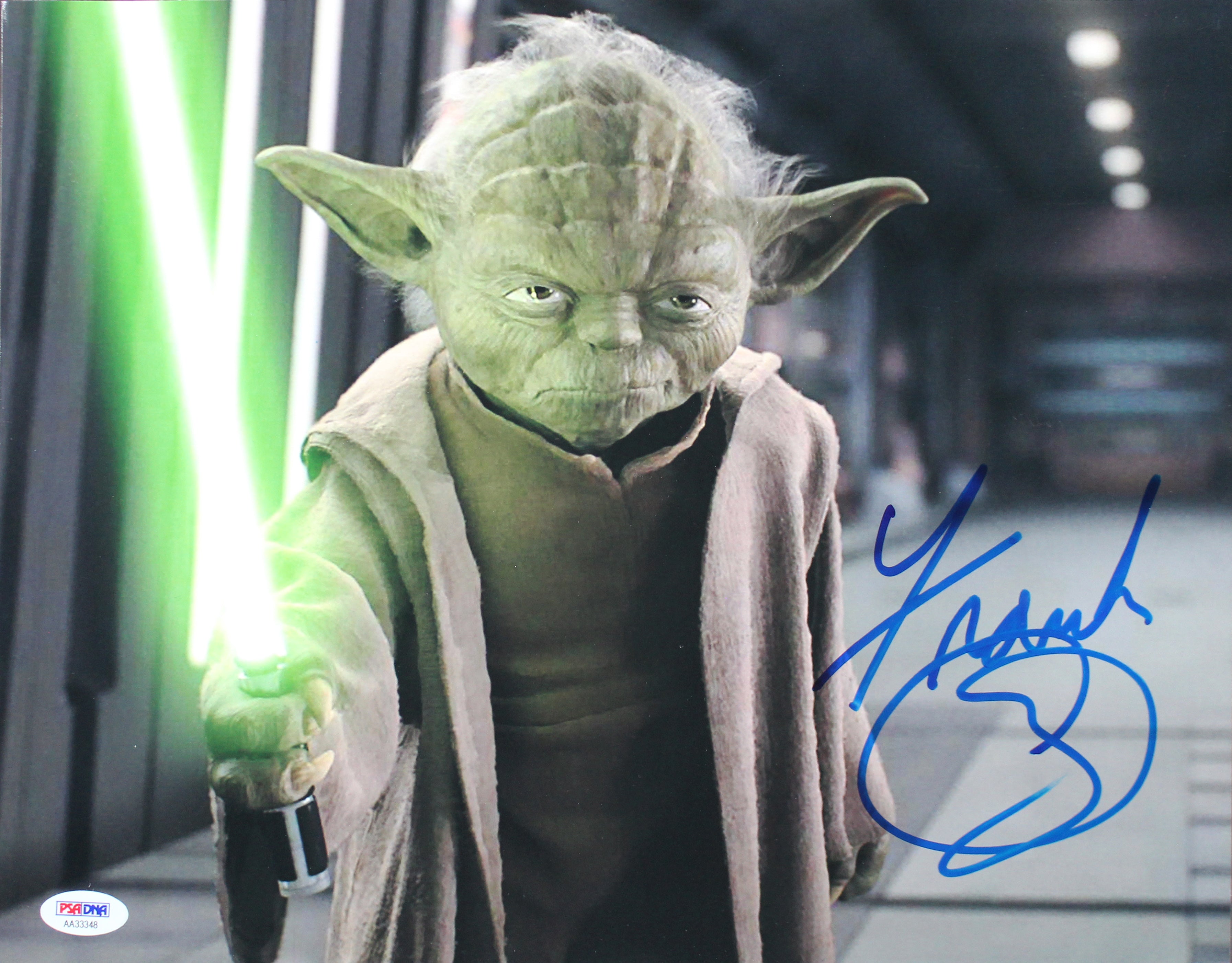 Frank Oz Star Wars Authentic Signed 11x14 Framed Photo PSA/DNA #AA33348