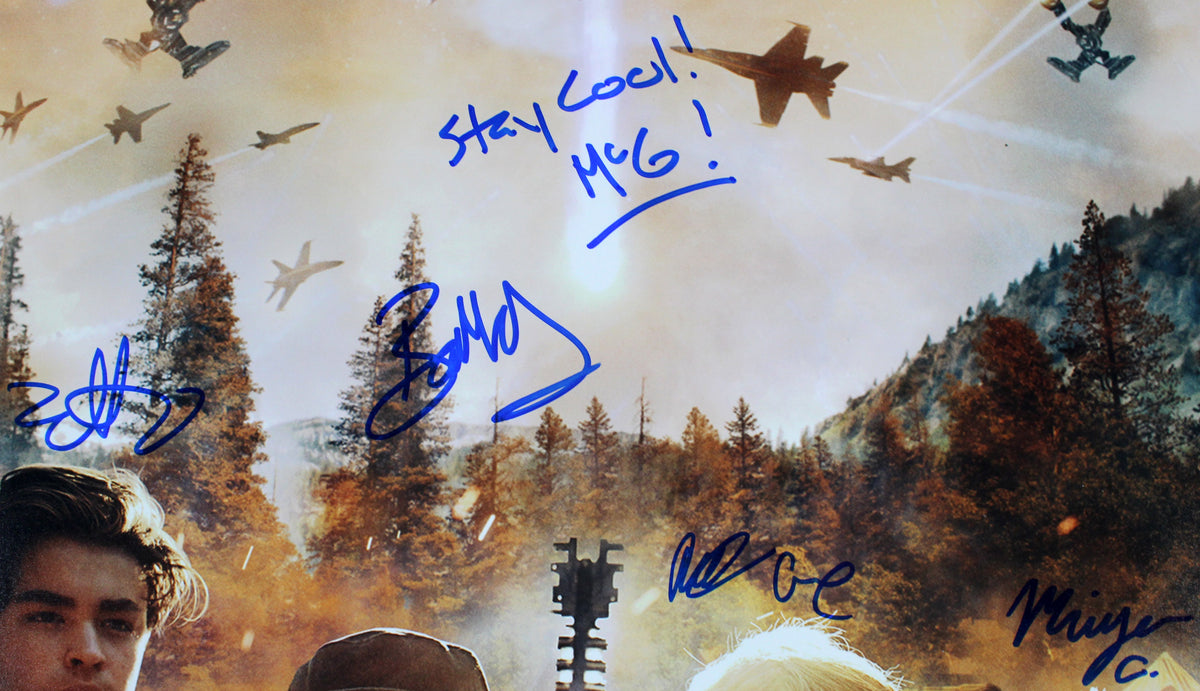 Rim Of The World (6) Gore, Scalzotto, McG +2 Signed 12x18 Photo BAS #A57107