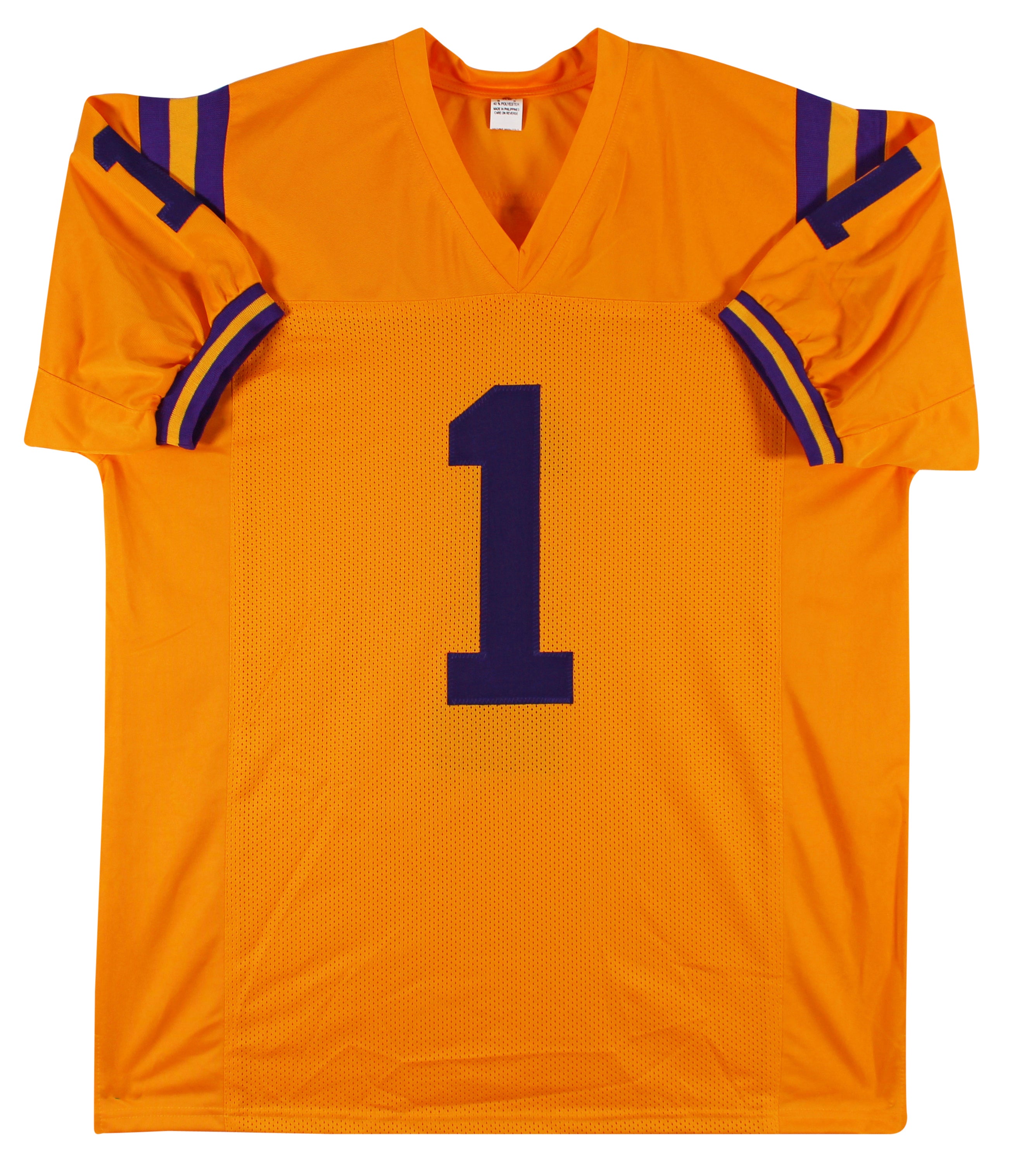 LSU Kayshon Boutte Authentic Signed Yellow Pro Style Jersey Autographed BAS