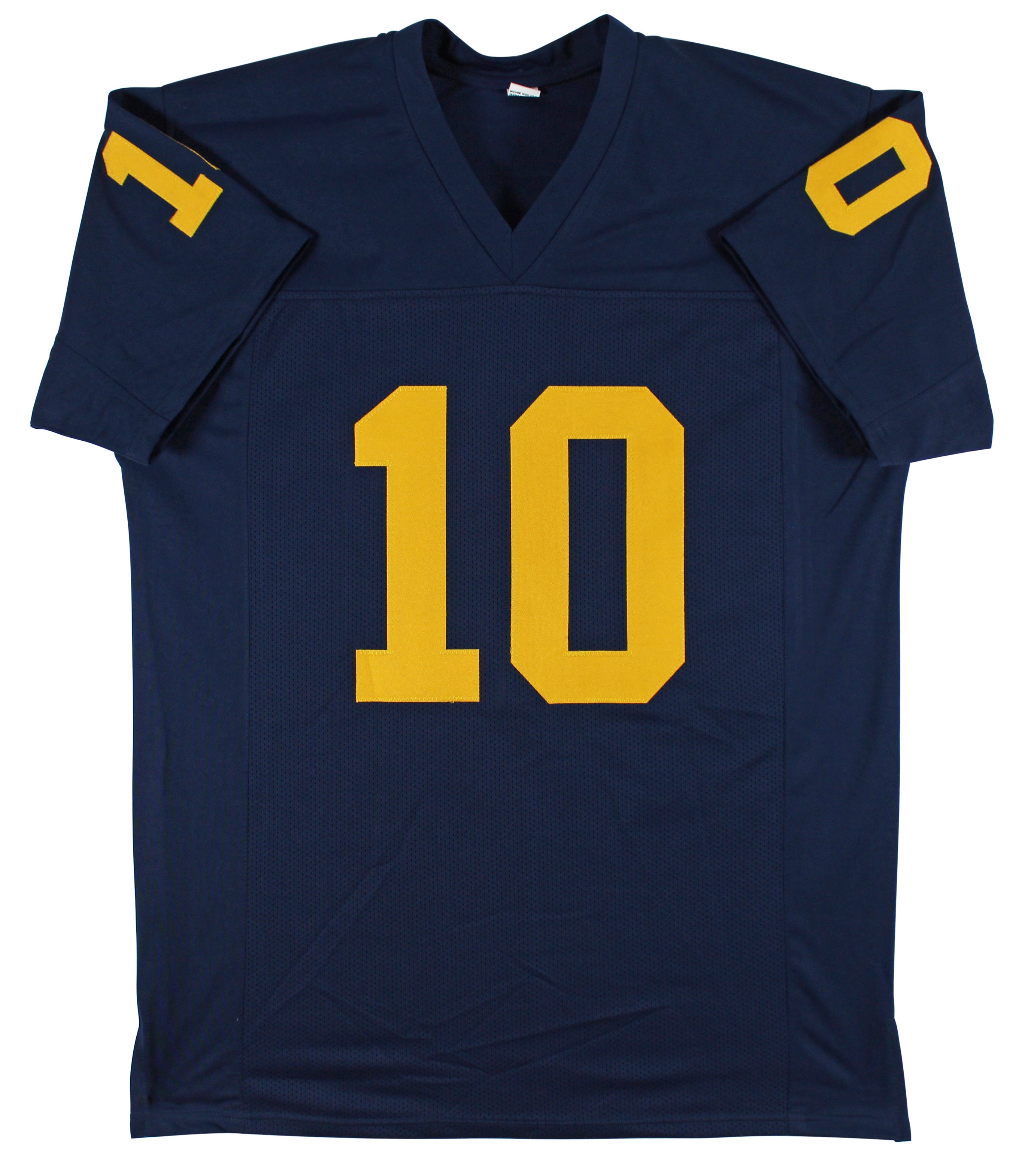 Michigan Devin Bush Authentic Signed Navy Blue Pro Style Jersey BAS Witnessed