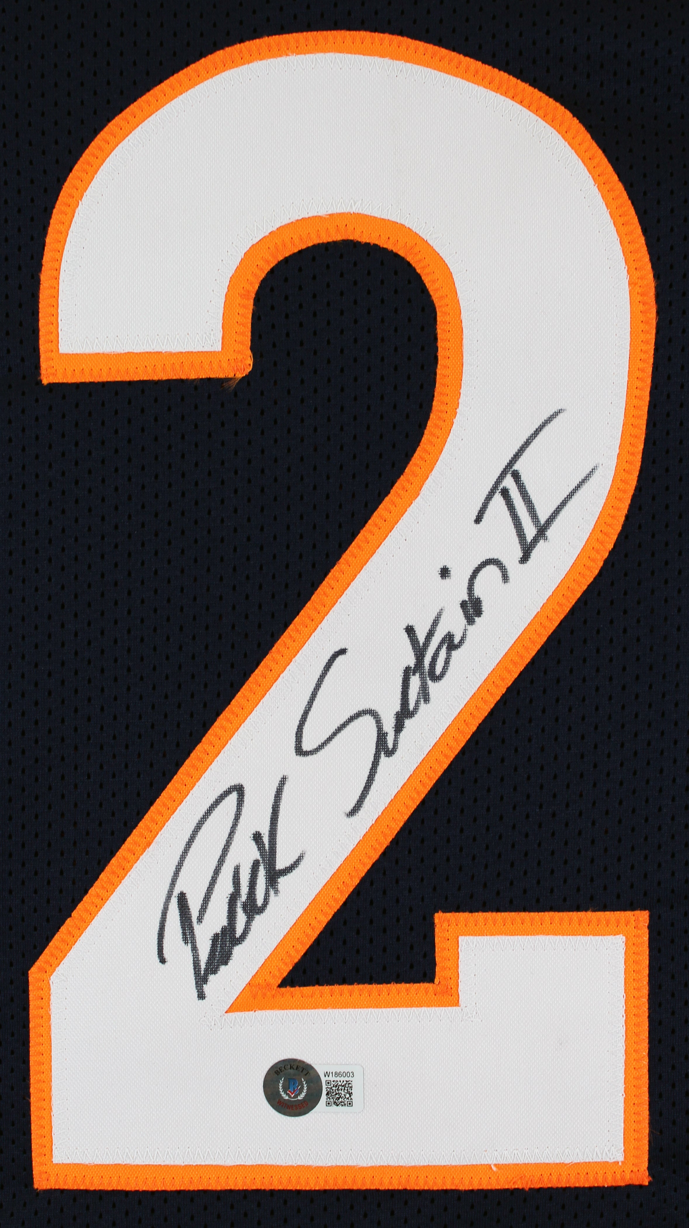 Patrick Surtain II Authentic Signed Navy Blue Pro Style Jersey BAS Witnessed