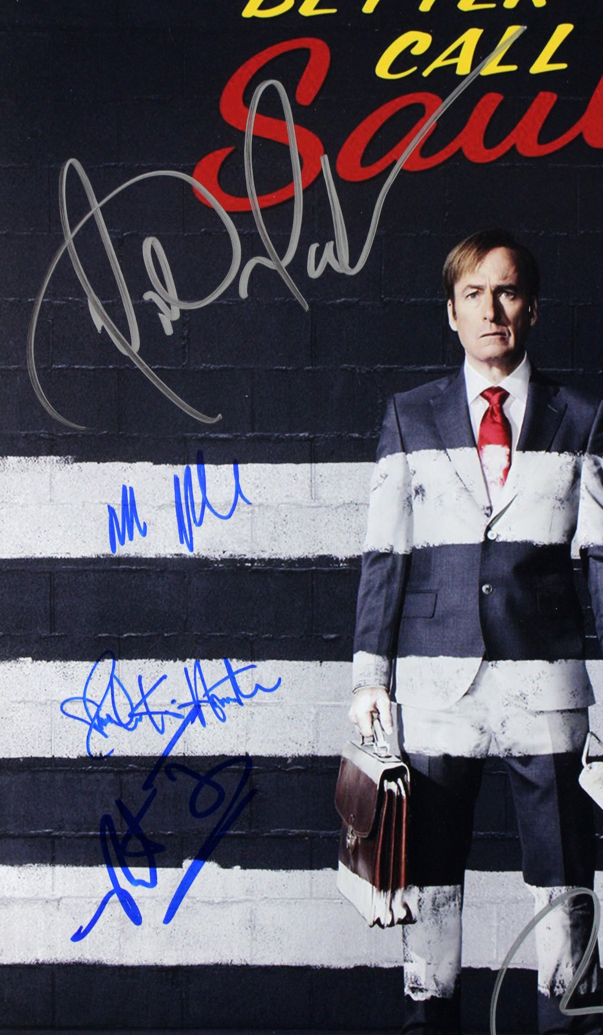 Better Call Saul (6) Odenkirk, Mando, Fabian, +3 Signed 12x18 Photo BAS #A57119