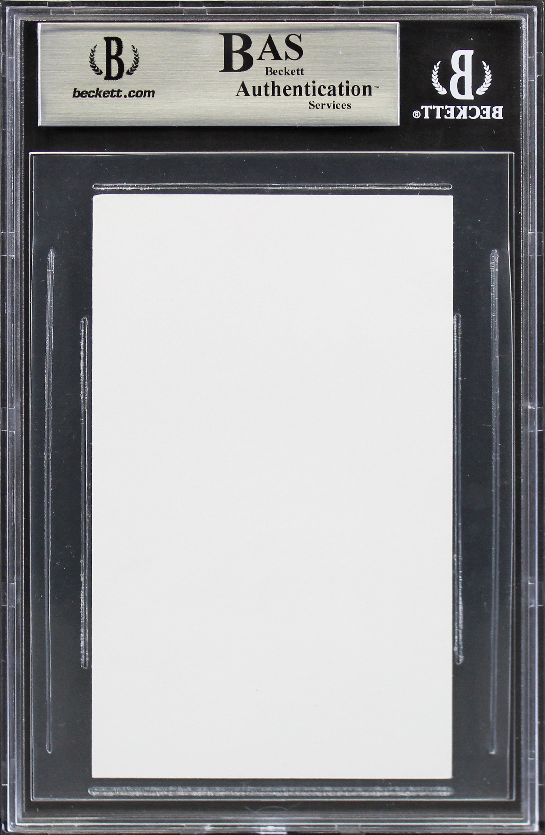 Blue Jays George Springer Authentic Signed 3x5 Cut Signature BAS Slabbed