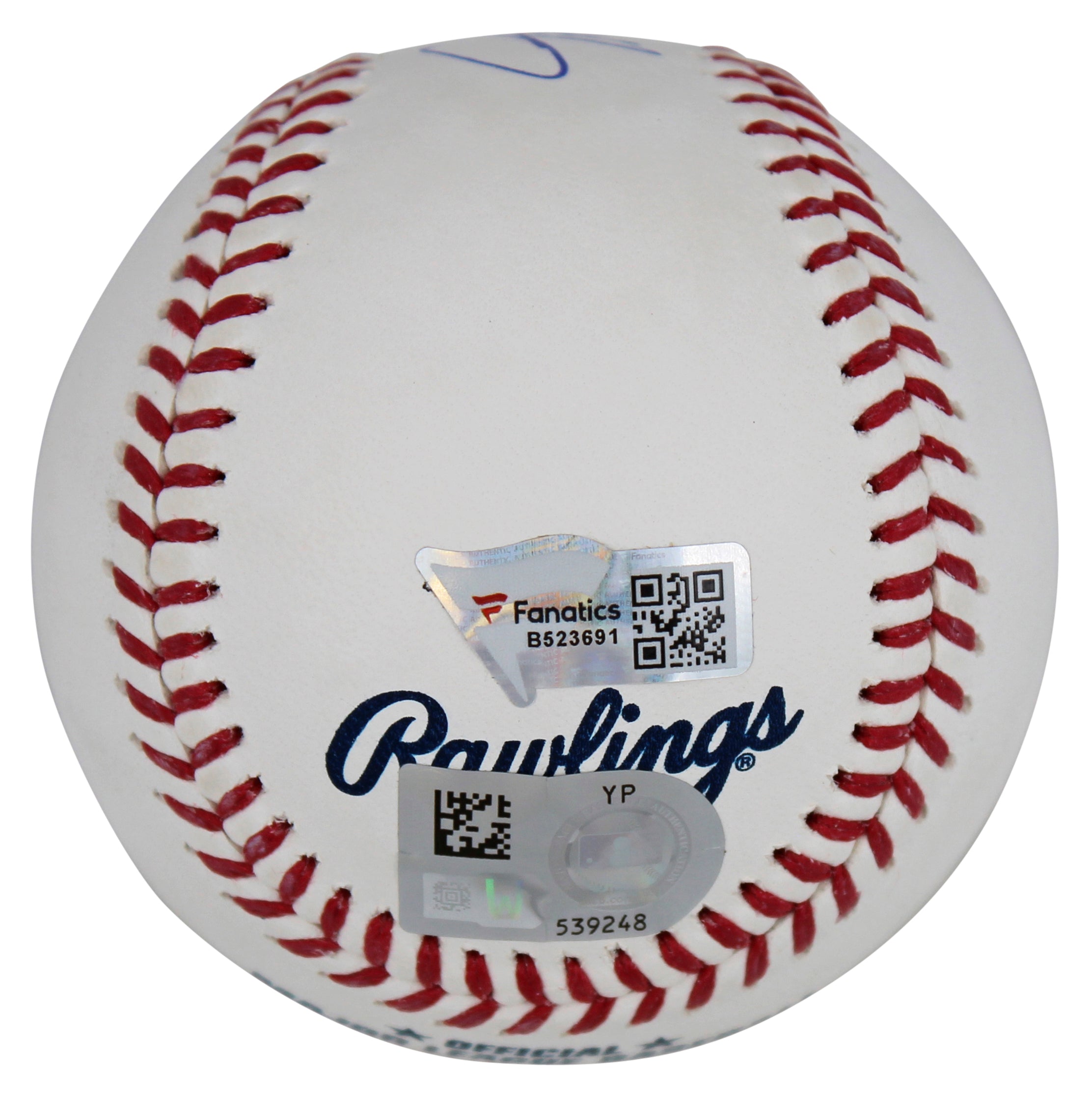 Reds Hunter Greene Authentic Signed Oml Baseball Autographed MLB & Fanatics