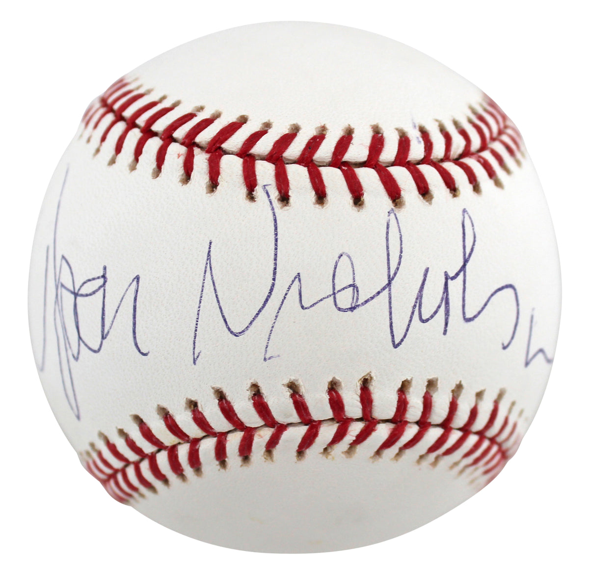 Jack Nicholson Authentic Signed Bud Selig Oml Baseball Autographed JSA #G01985