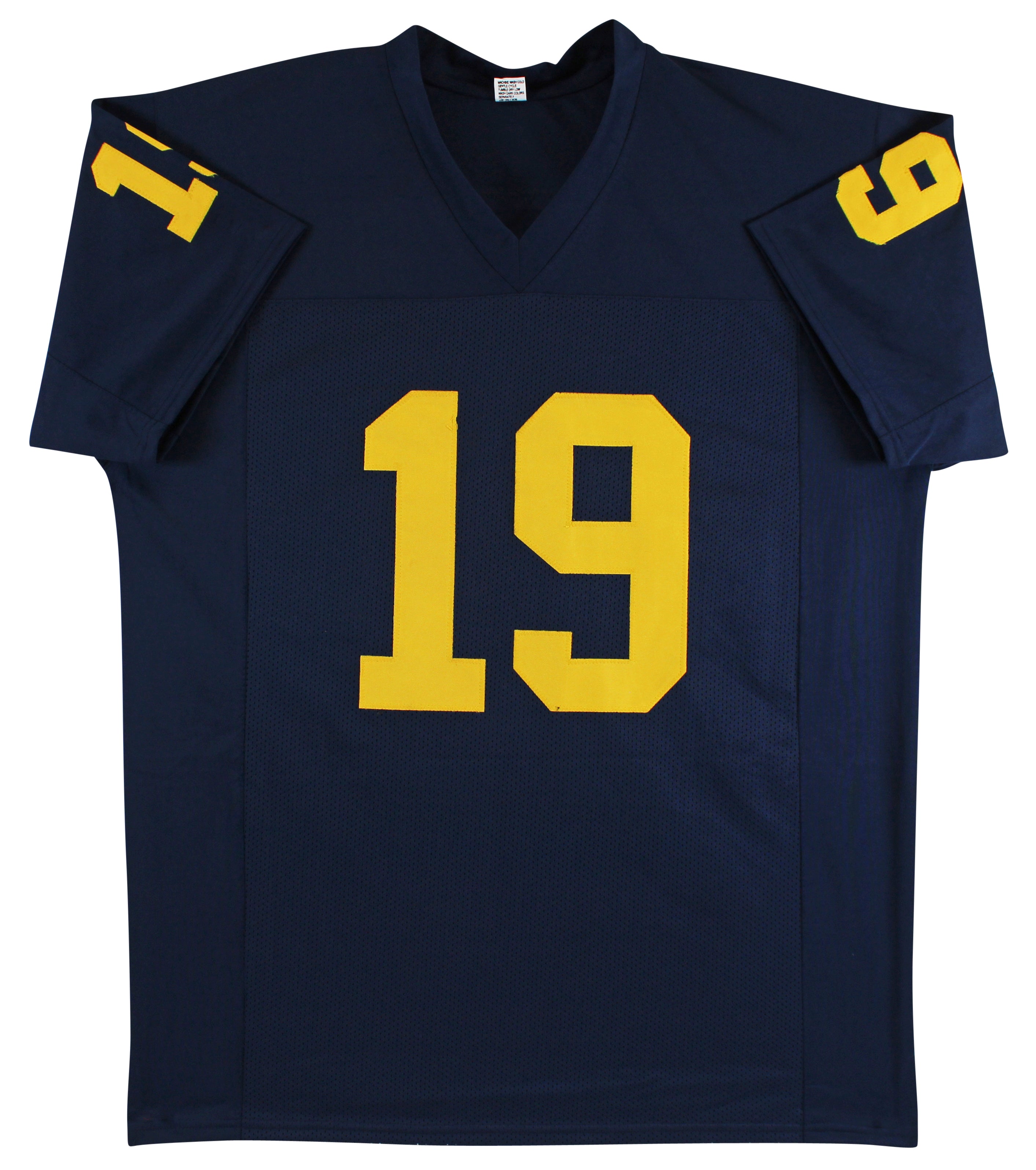 Michigan Kwity Paye "Go Blue" Signed Navy Blue Pro Style Jersey BAS Witnessed