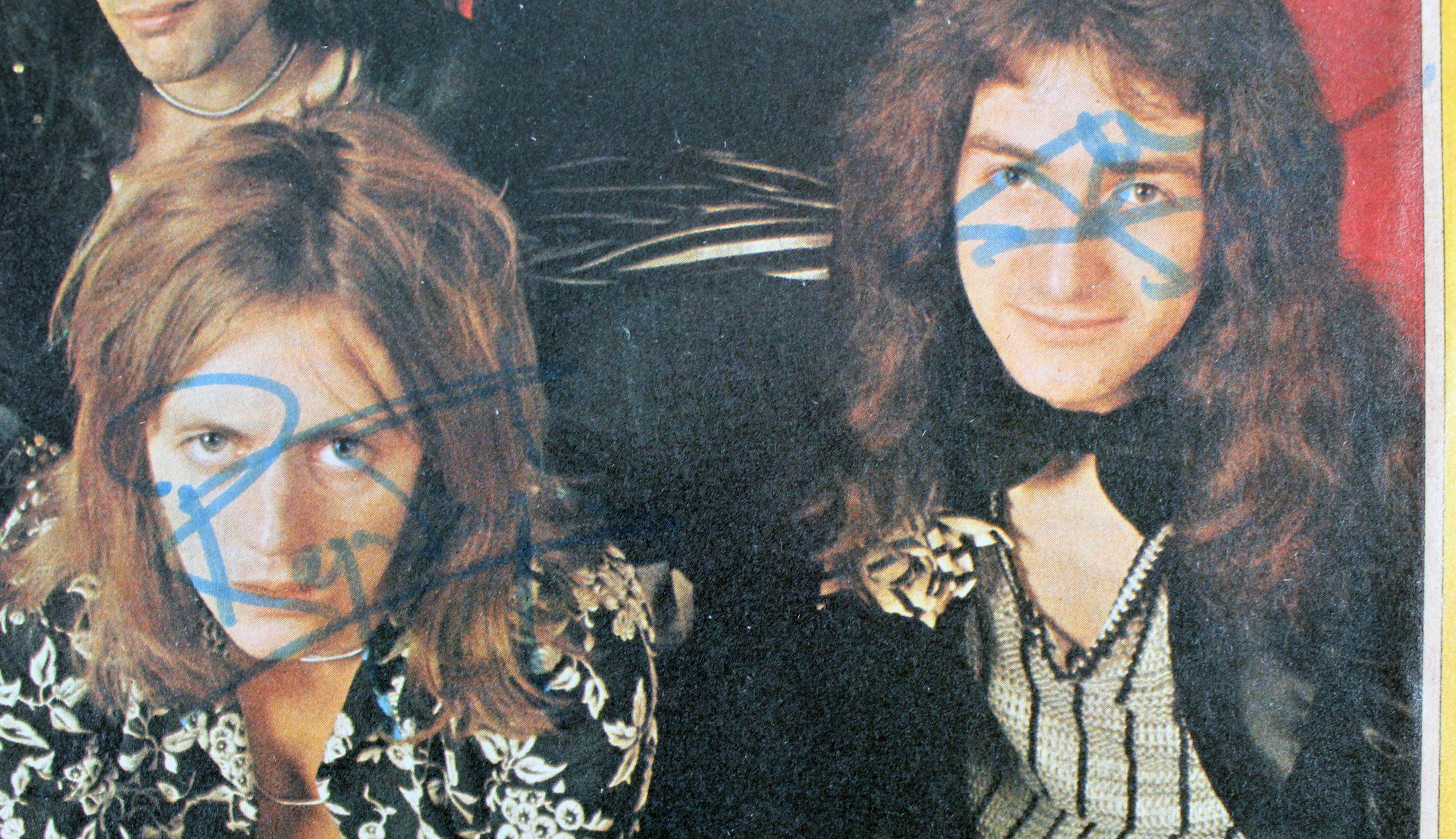 Queen (4) Mercury, May, Taylor & Deacon Signed 8.5x11.75 Magazine Page BAS