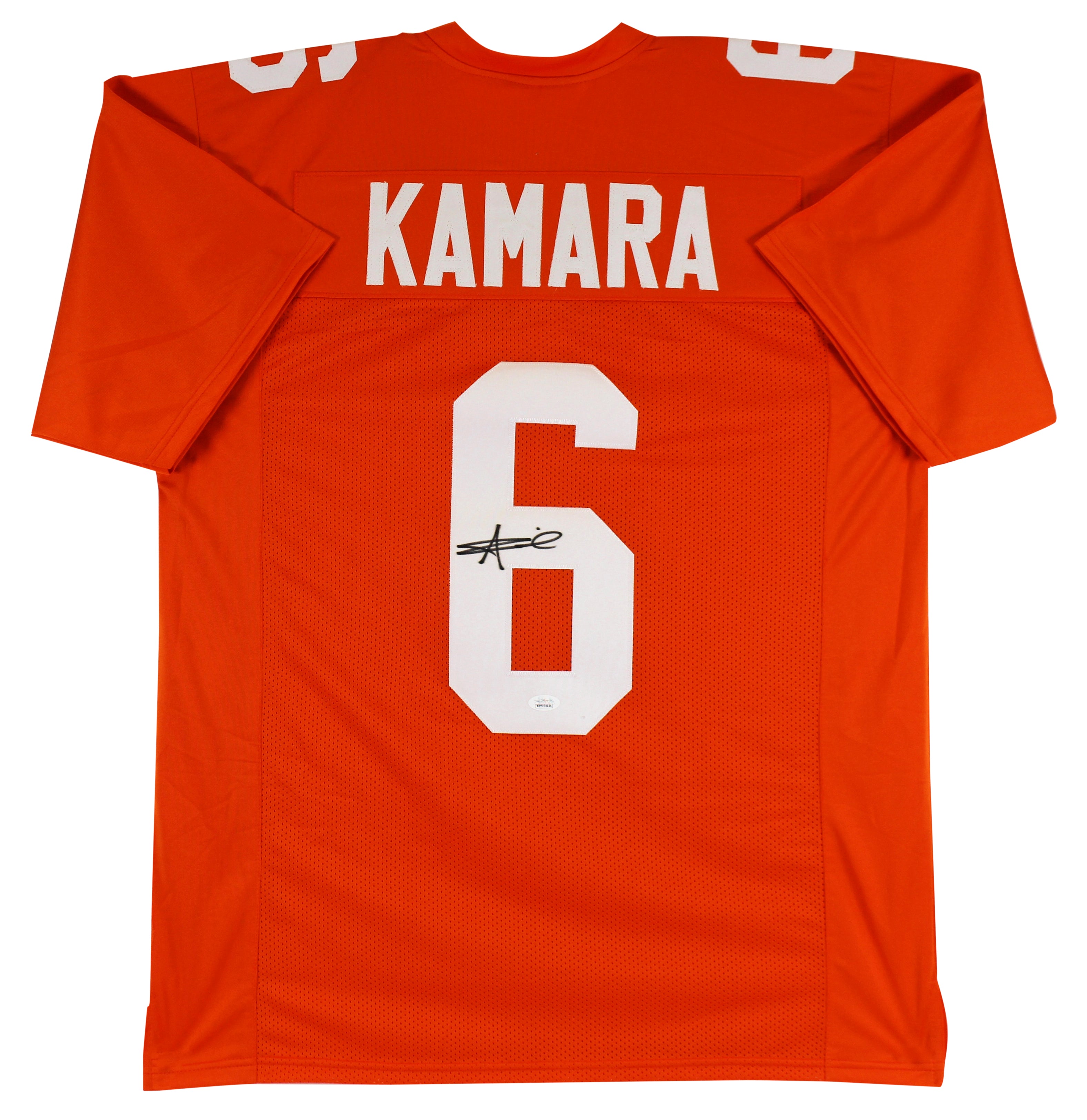 Tennessee Alvin Kamara Authentic Signed Orange Jersey Autographed JSA Witness